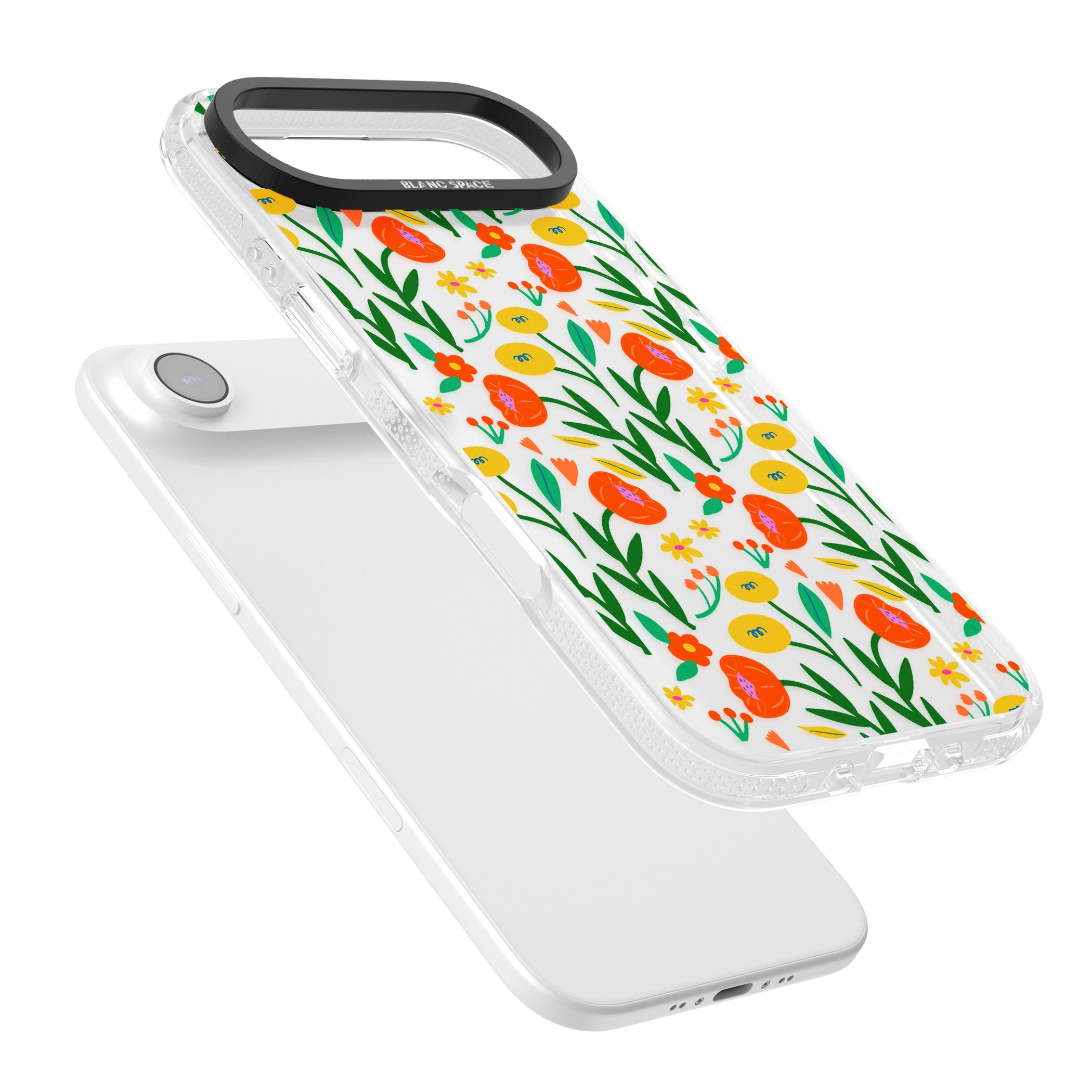 Summer Flower Fiesta iPhone 17 Air Impact Air Clear Phone Case Colours