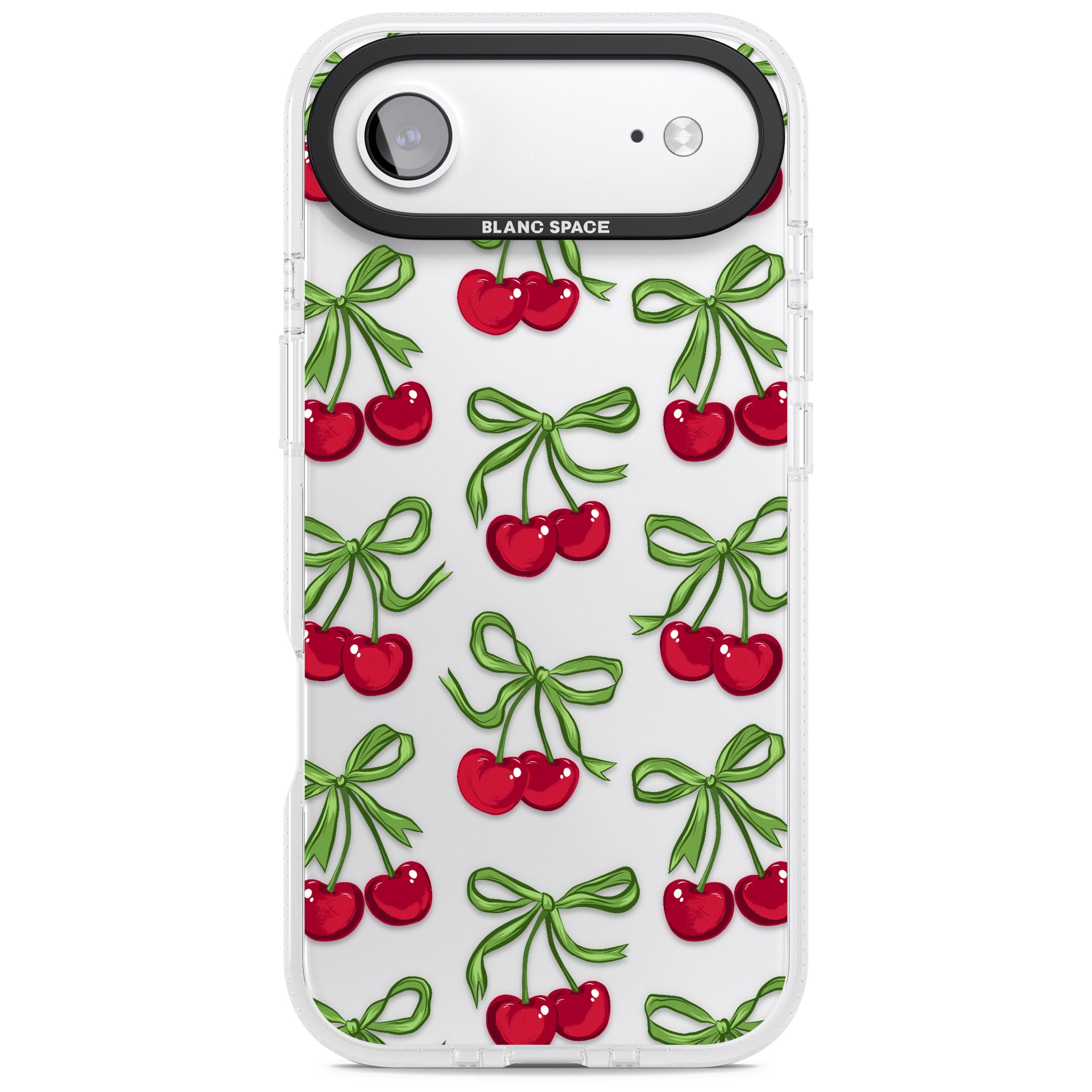 Cherry Bows iPhone 17 Air Impact Air Clear Phone Case