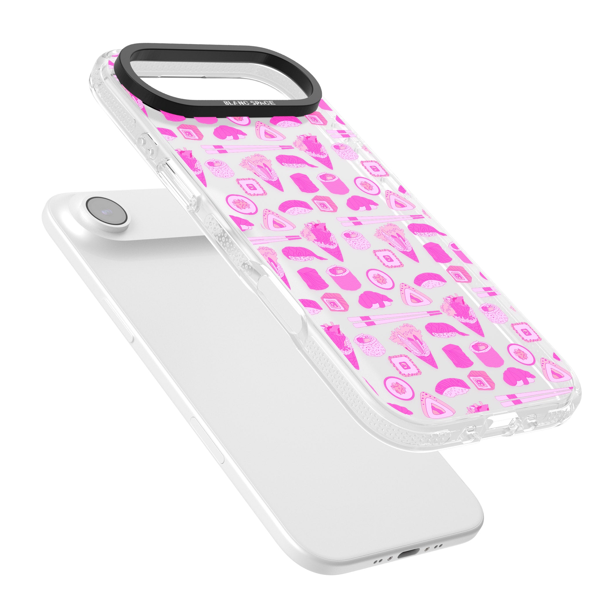 Pink Sushi Pop iPhone 17 Air Impact Air Clear Phone Case Colours