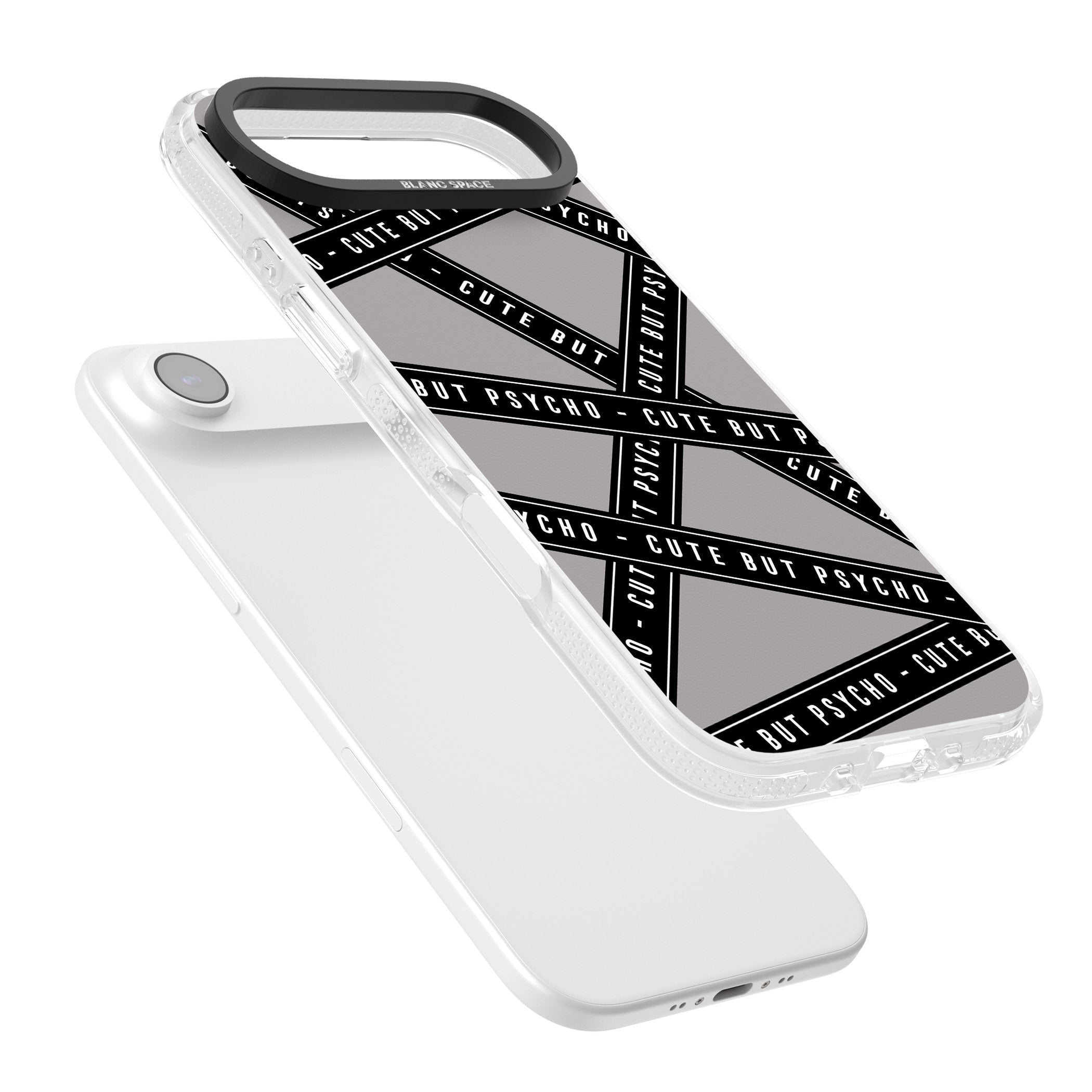 Cute But Psycho iPhone 17 Air Impact Air Clear Phone Case Colours