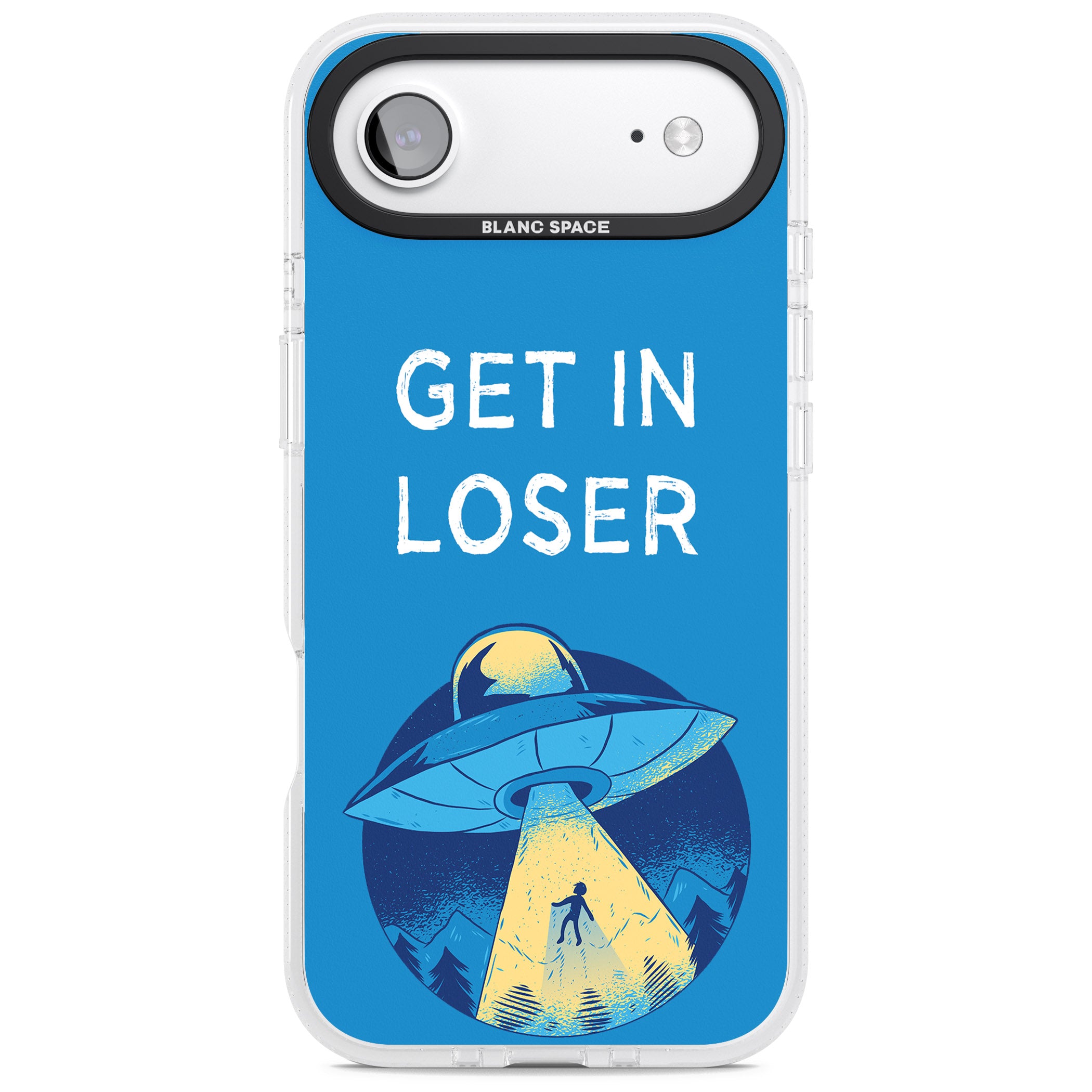 Get In Loser Ufo iPhone 17 Air Impact Air Clear Phone Case