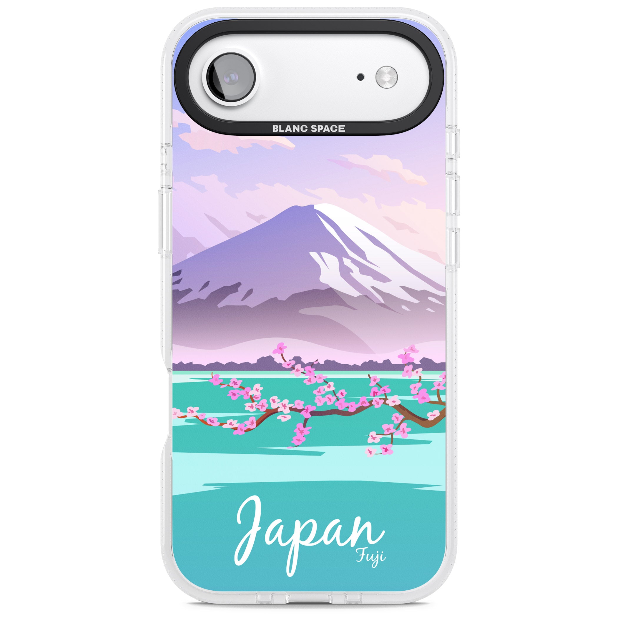 Vintage Travel Poster Japan iPhone 17 Air Impact Air Clear Phone Case