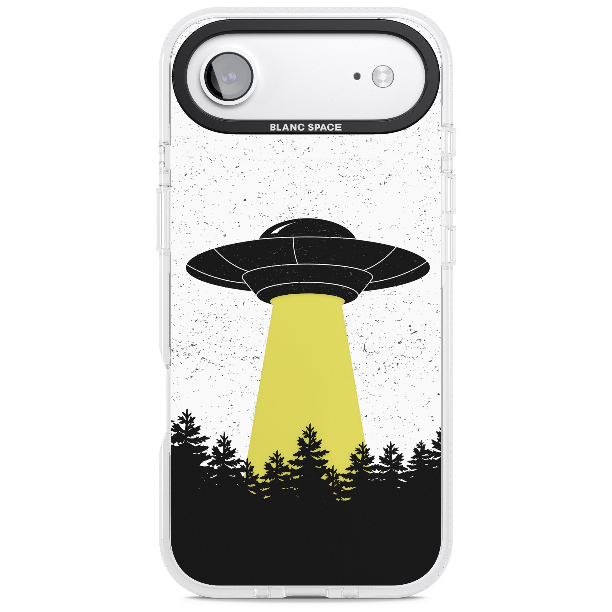 Alien Abduction iPhone 17 Air Impact Air Clear Phone Case