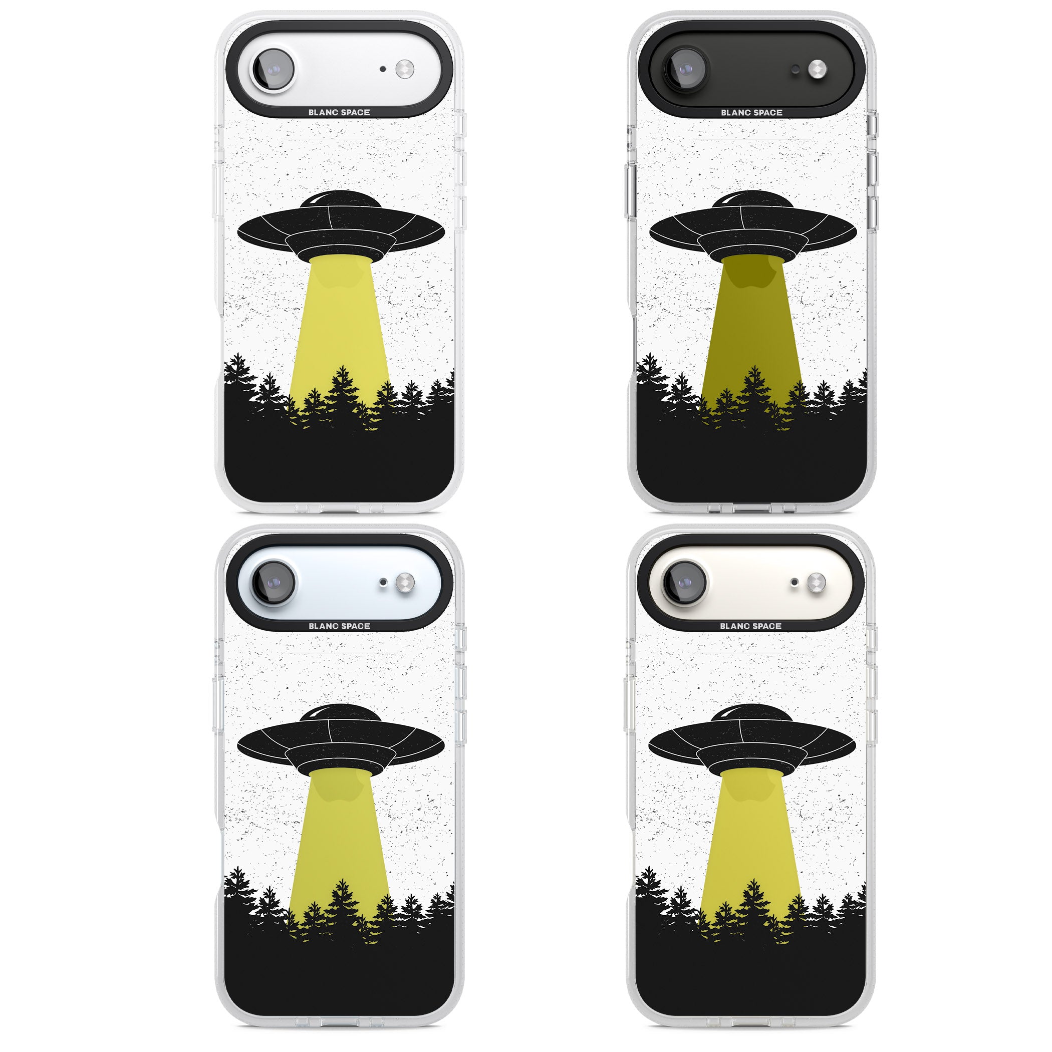 Alien Abduction iPhone 17 Air Impact Air Clear Phone Case APT Impact Protection