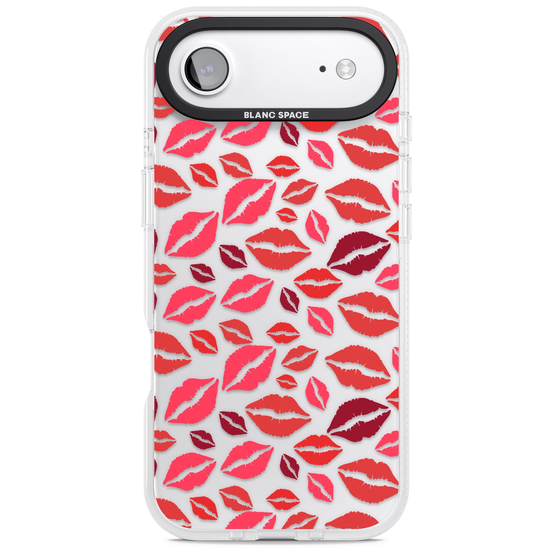 Lips Pattern iPhone 17 Air Impact Air Clear Phone Case