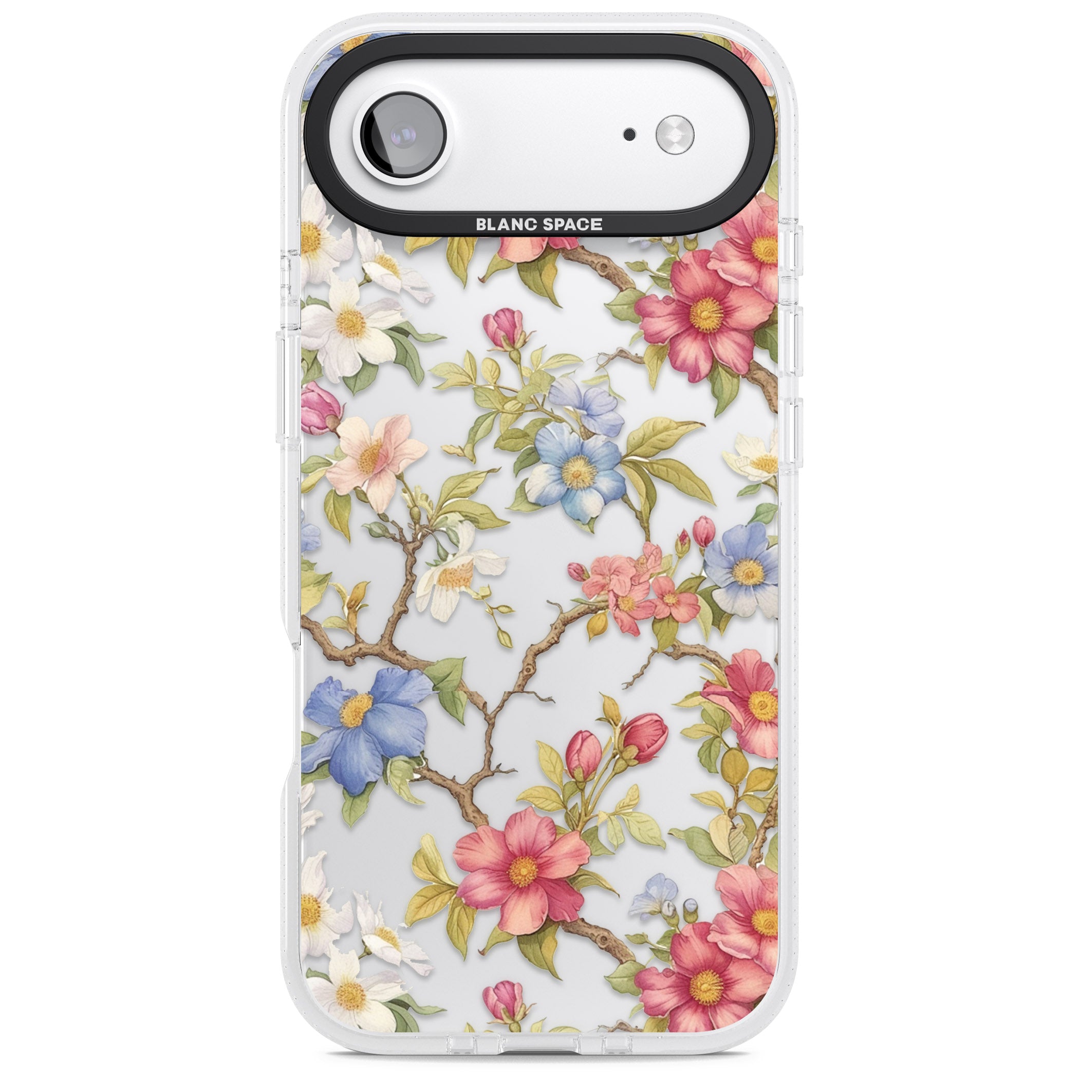Vintage Vines & Flowers iPhone 17 Air Impact Air Clear Phone Case