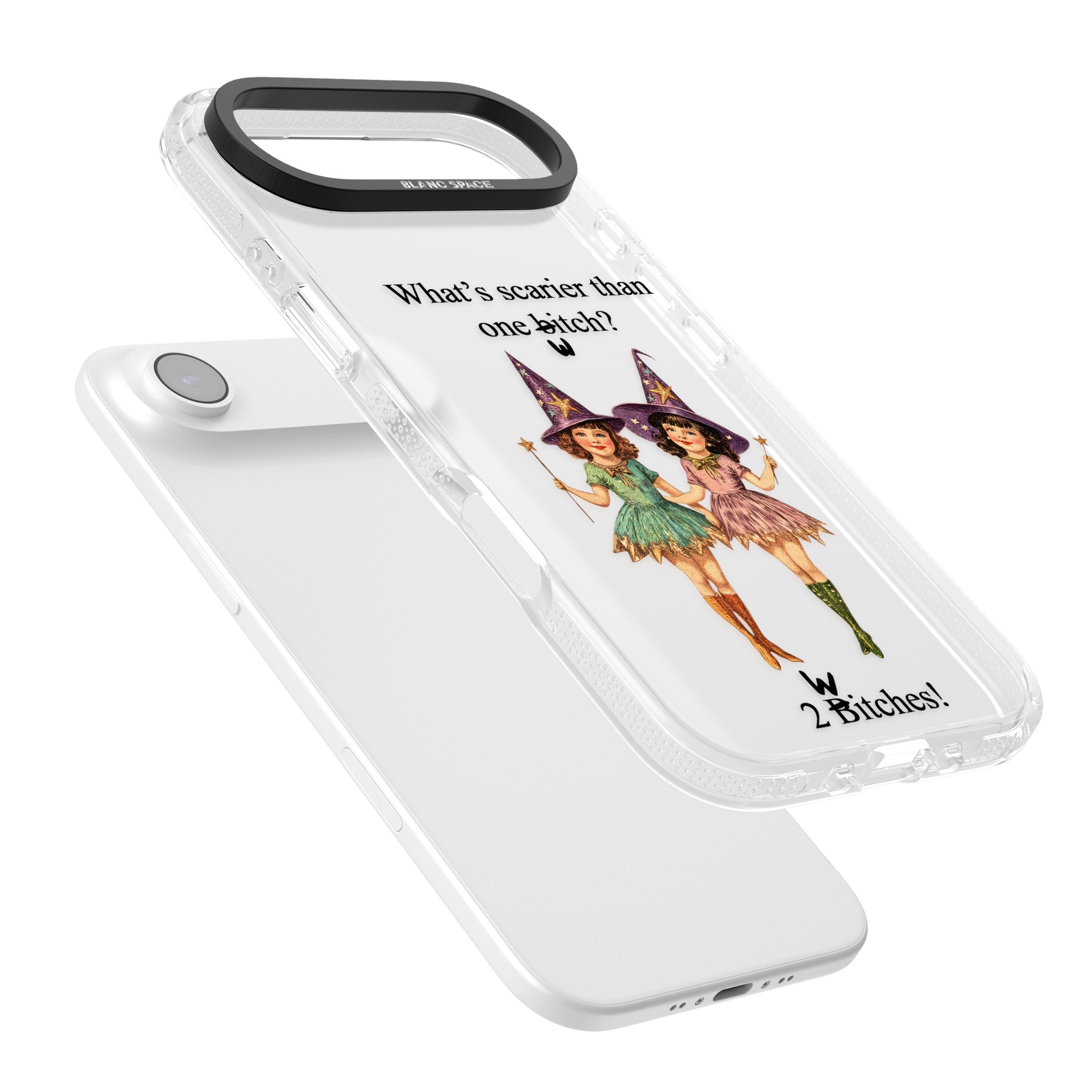 Two Witches iPhone 17 Air Impact Air Clear Phone Case Colours