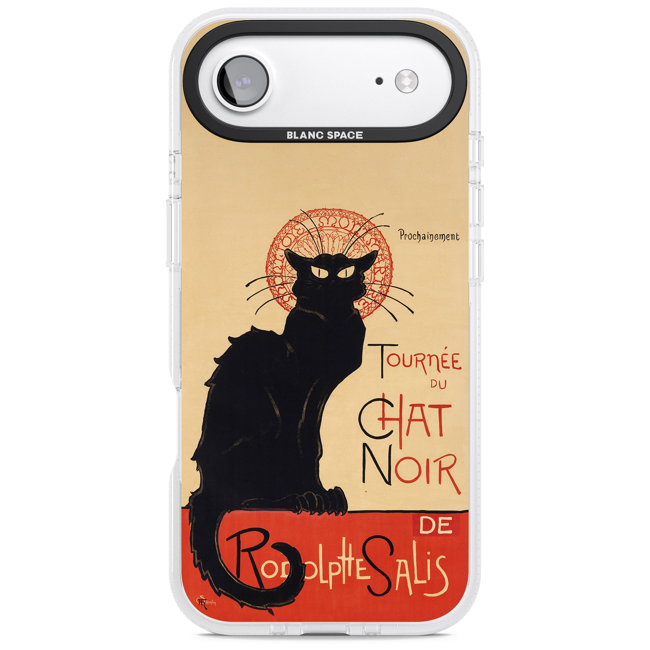 Tournee Du Chat Noir Poster iPhone 17 Air Impact Air Clear Phone Case