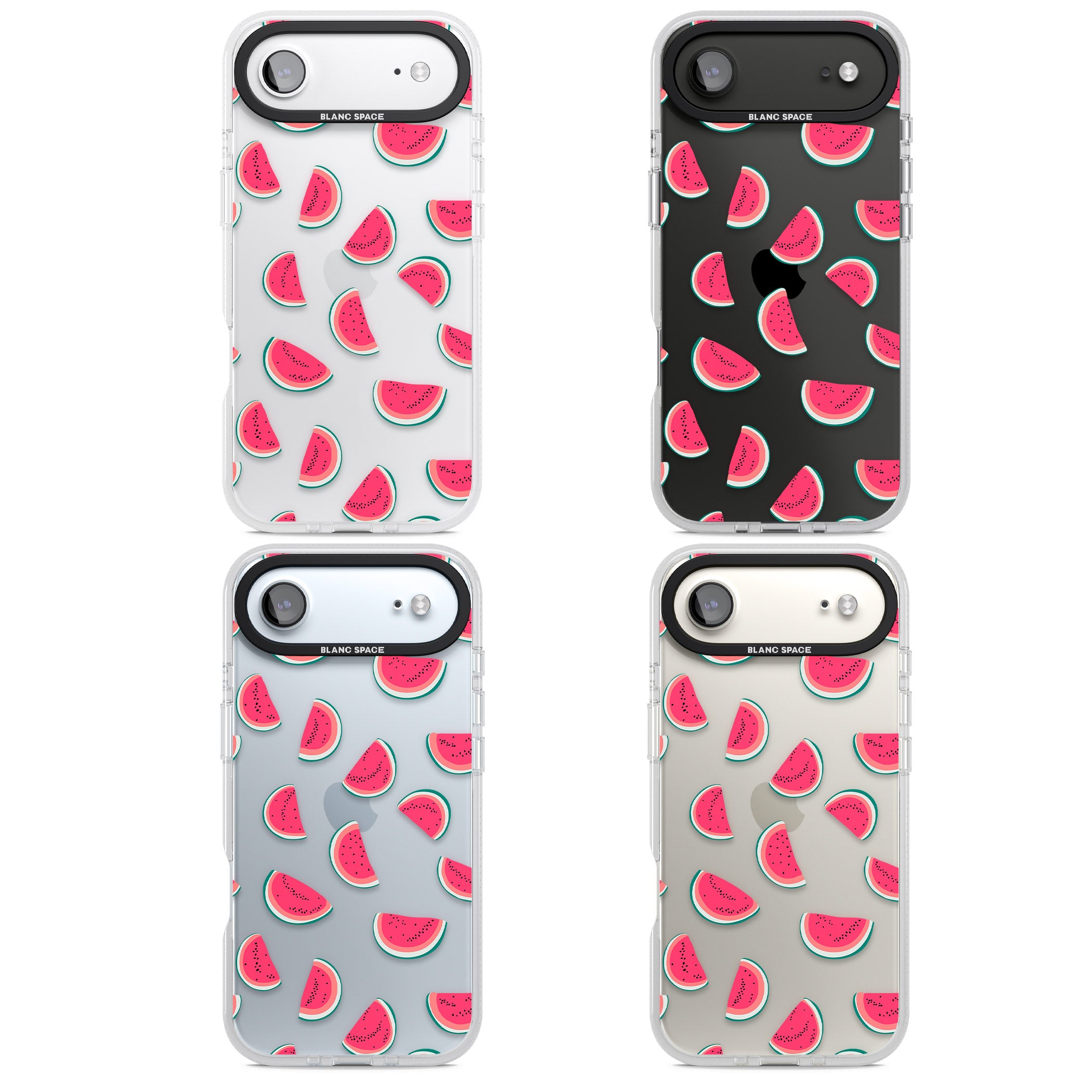 Watermelon Slices iPhone 17 Air Impact Air Clear Phone Case APT Impact Protection