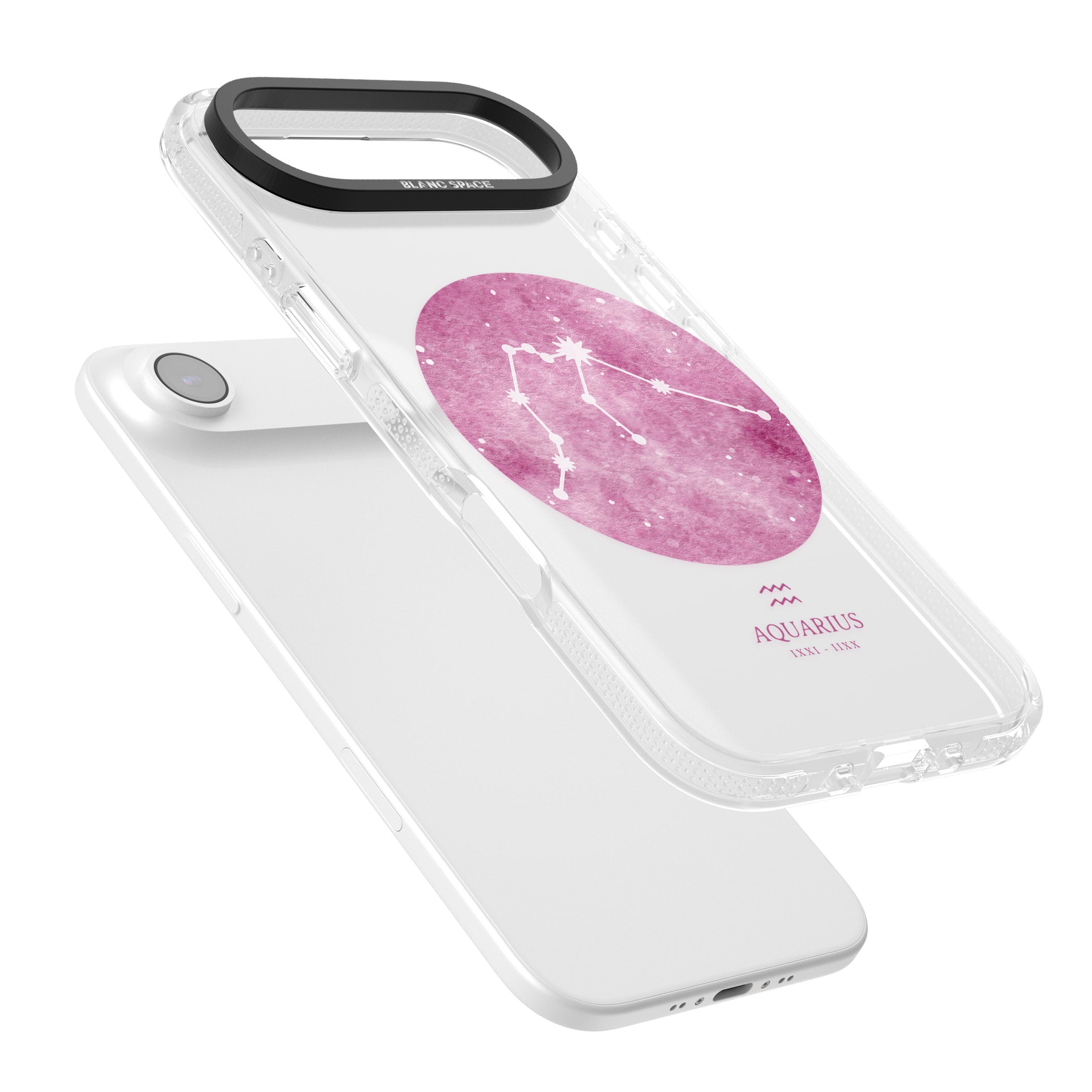 Aquarius Zodiac iPhone 17 Air Impact Air Clear Phone Case Colours