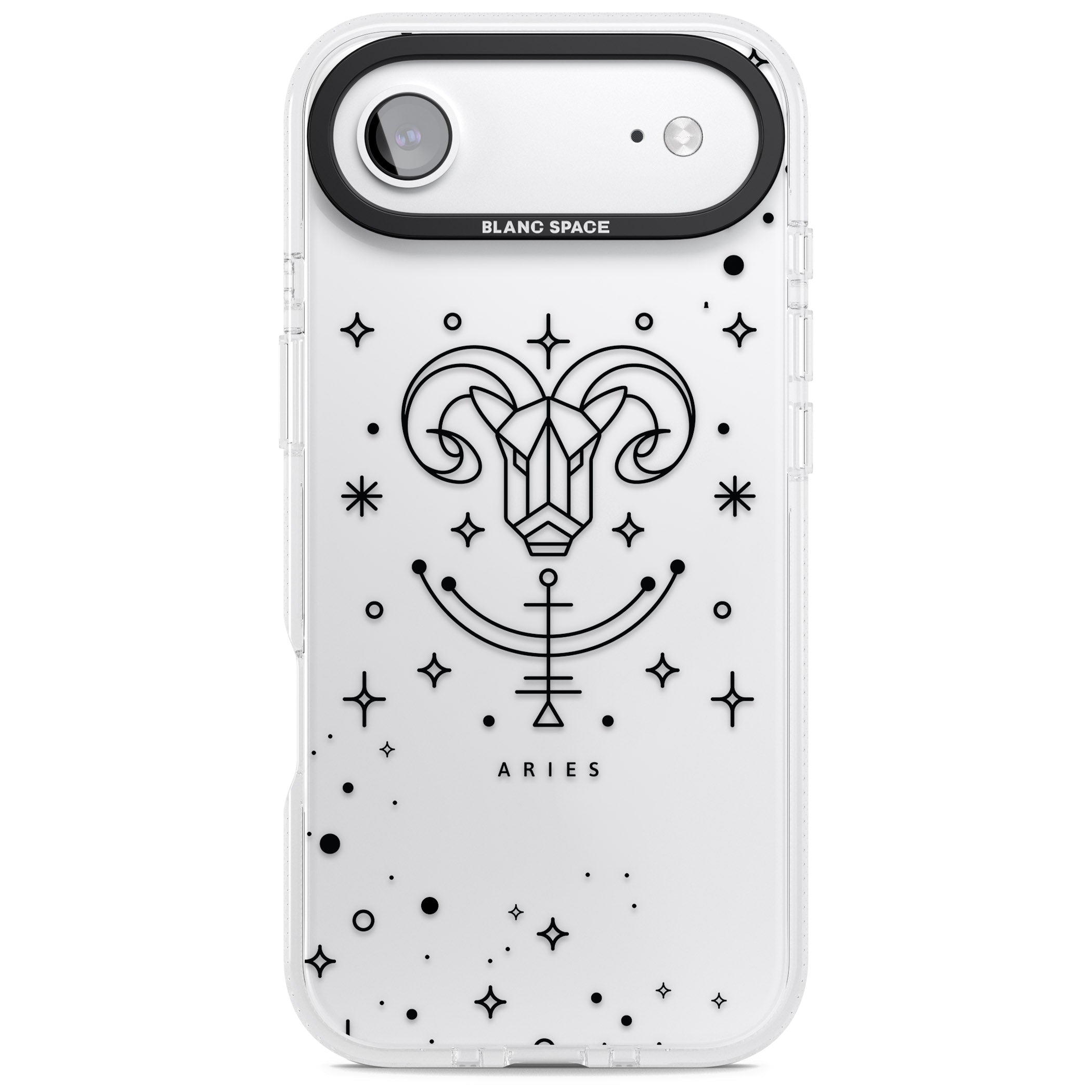 Aries Emblem iPhone 17 Air Impact Air Clear Phone Case