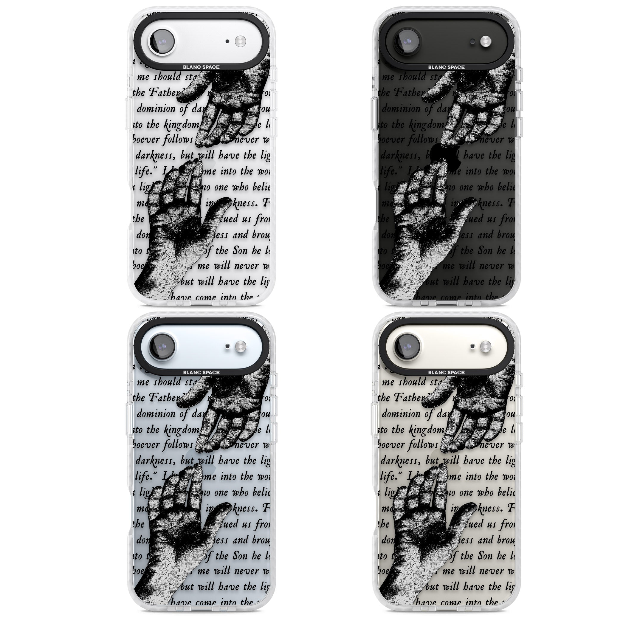 In Touch iPhone 17 Air Impact Clear Phone Case APT Impact Protection