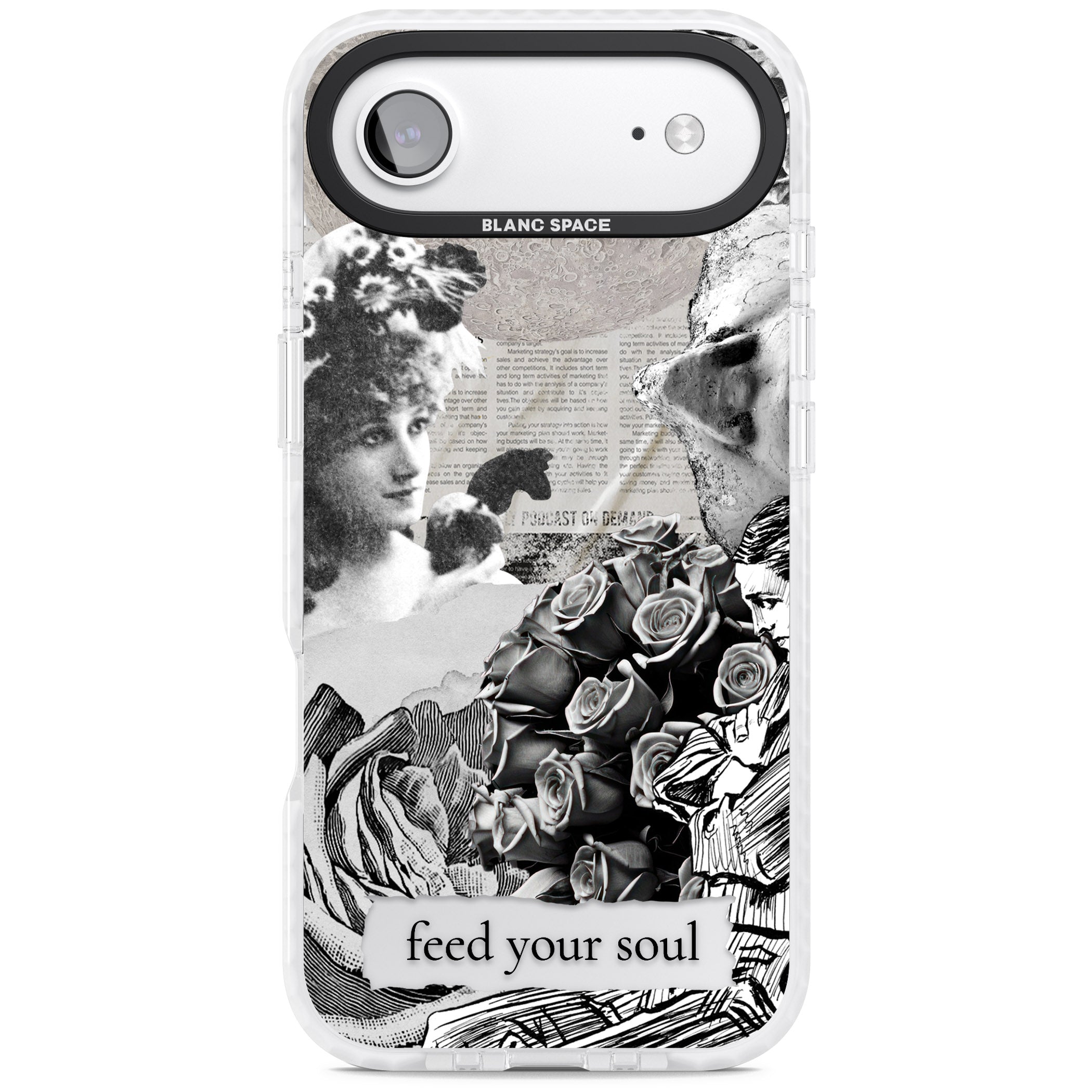 Feed Your Soul iPhone 17 Air Impact Clear Phone Case