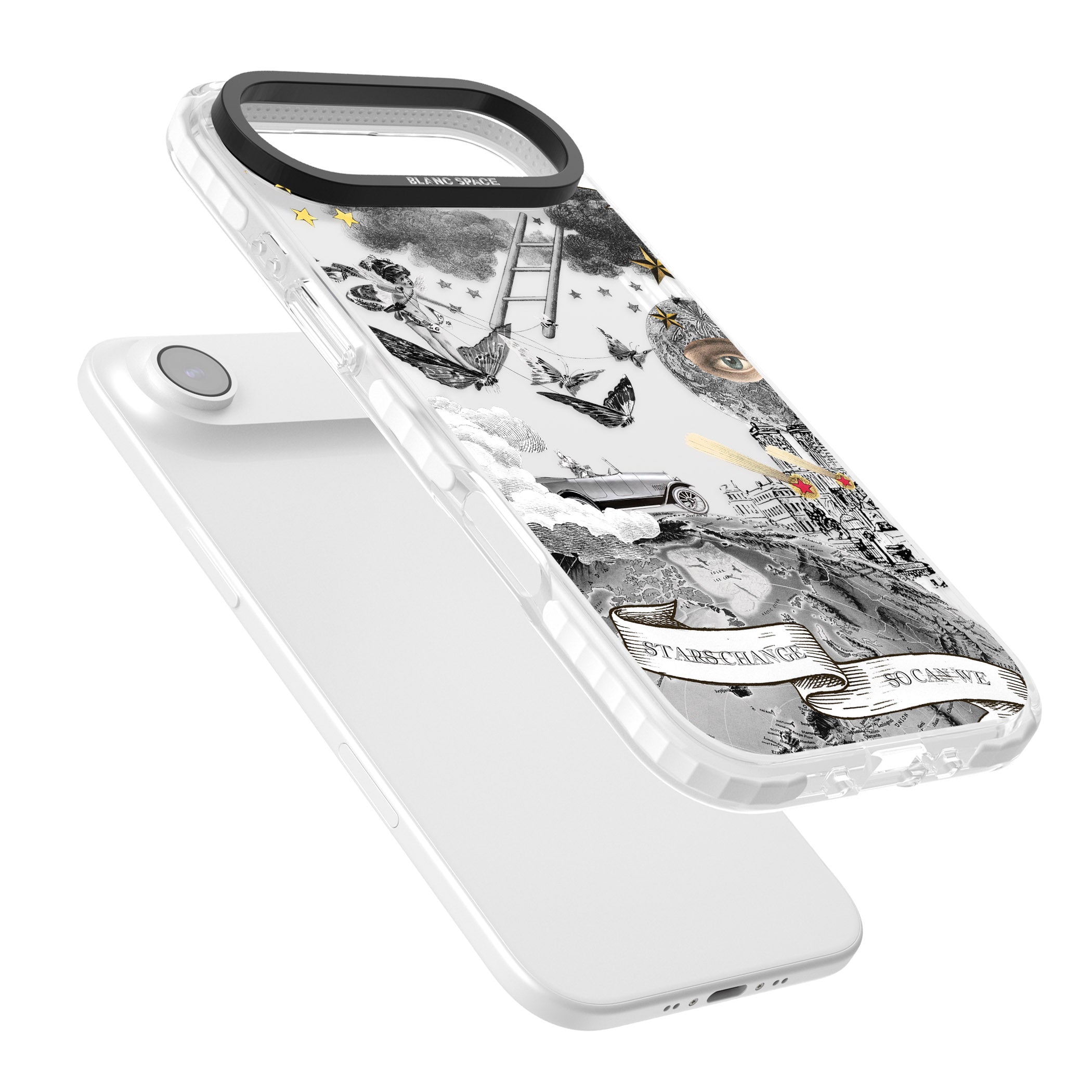 Stars Change So Can We iPhone 17 Air Impact Clear Phone Case Colours