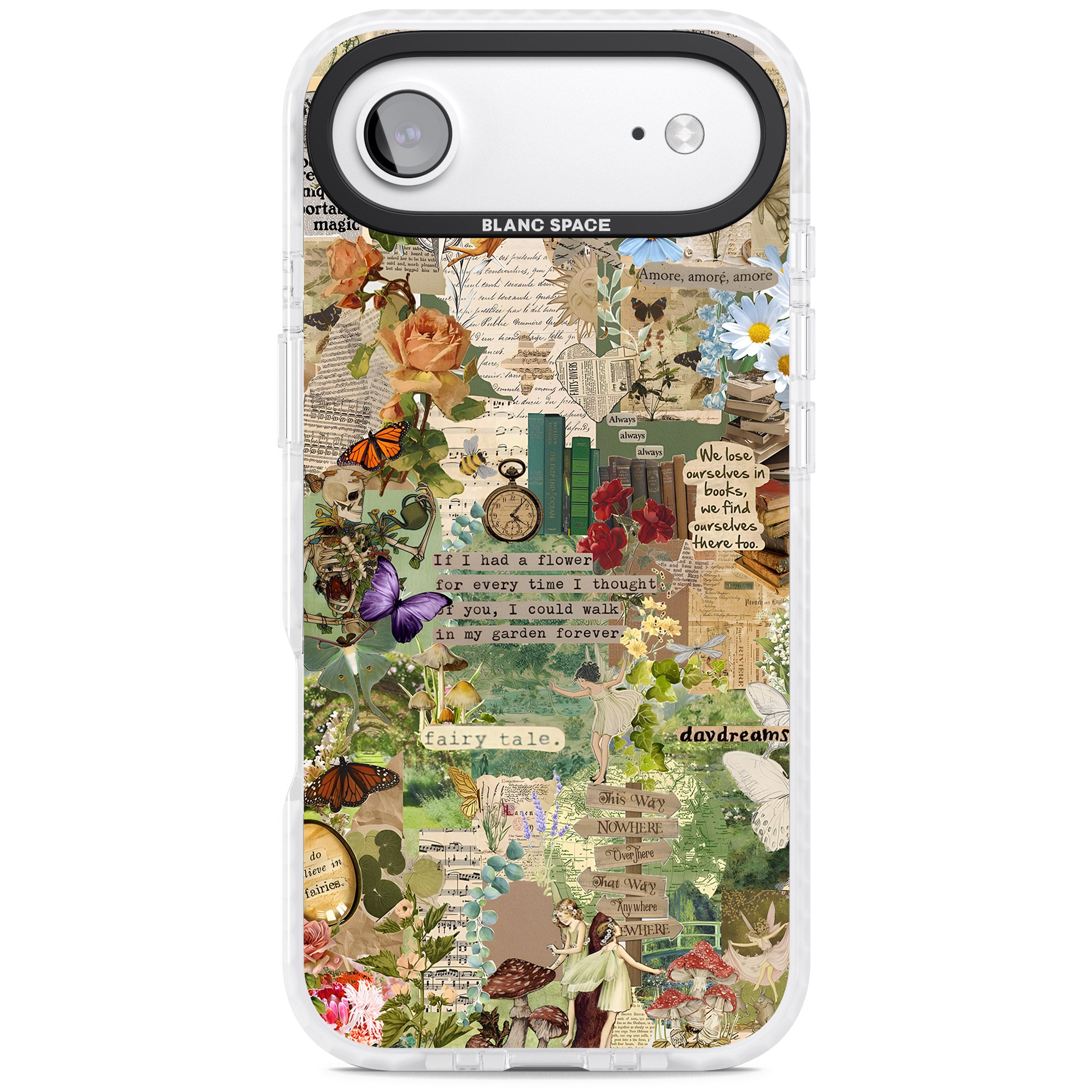 Enchanted Collage iPhone 17 Air Impact Clear Phone Case