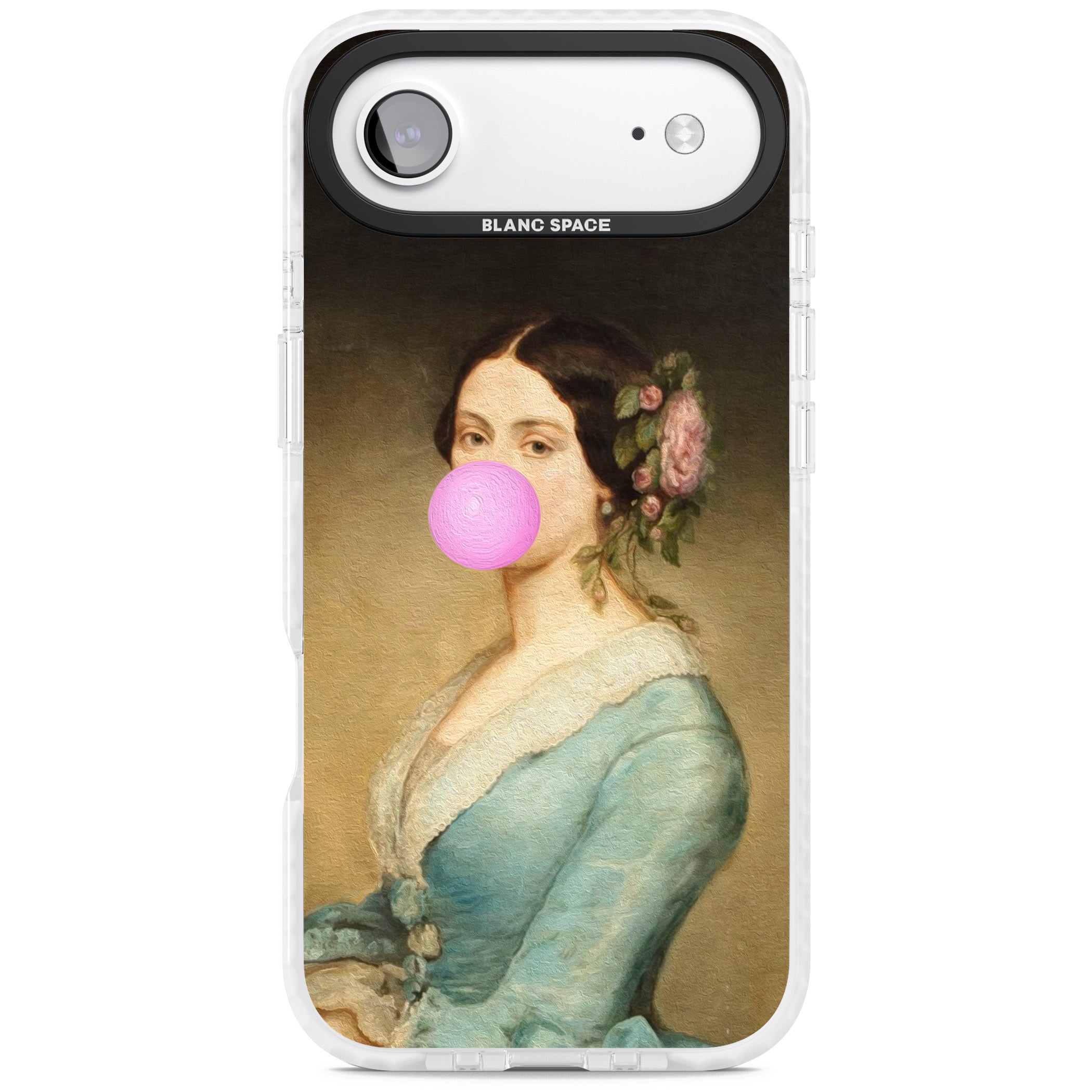 Bubblegum Renaissance iPhone 17 Air Impact Clear Phone Case