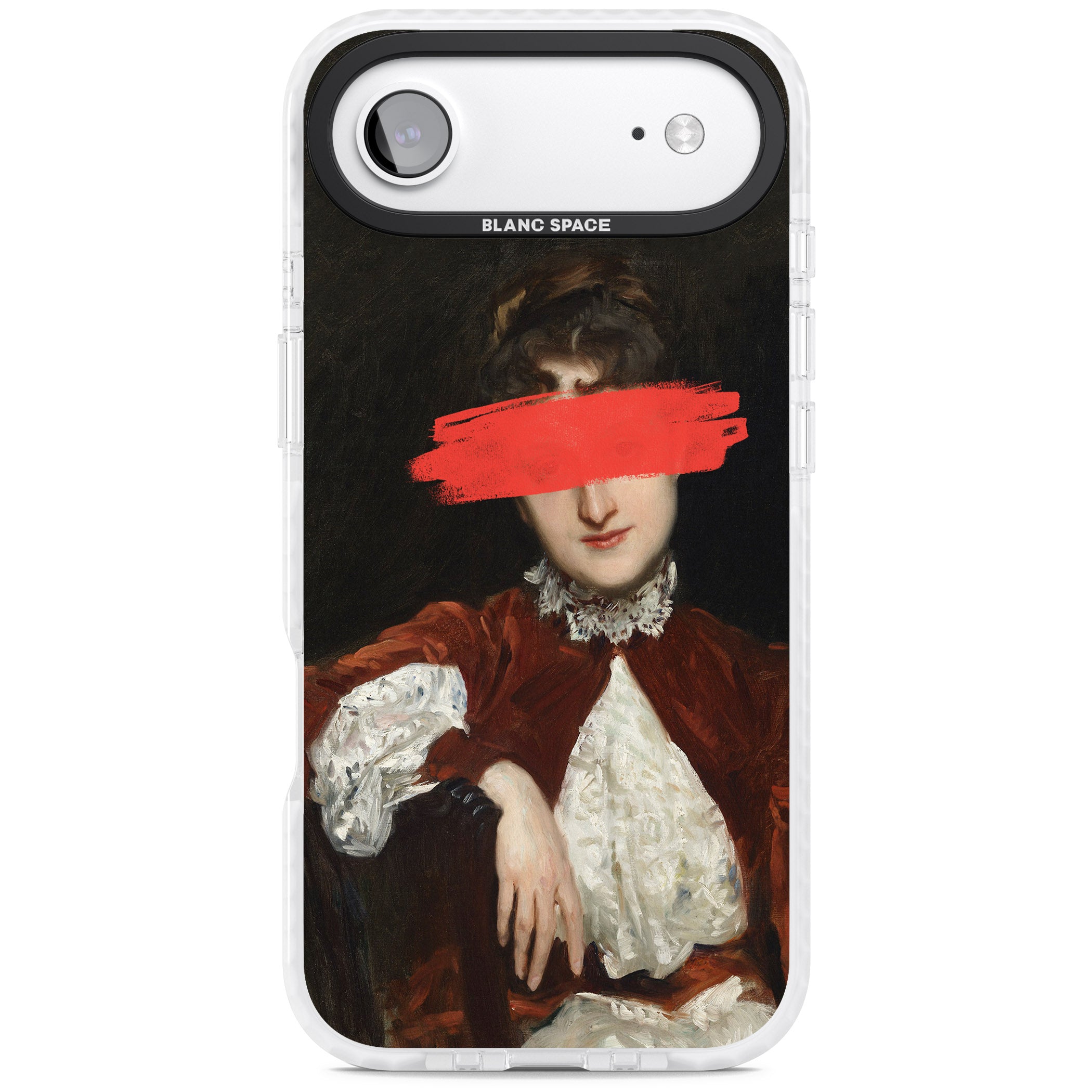 Paint Stroke iPhone 17 Air Impact Clear Phone Case