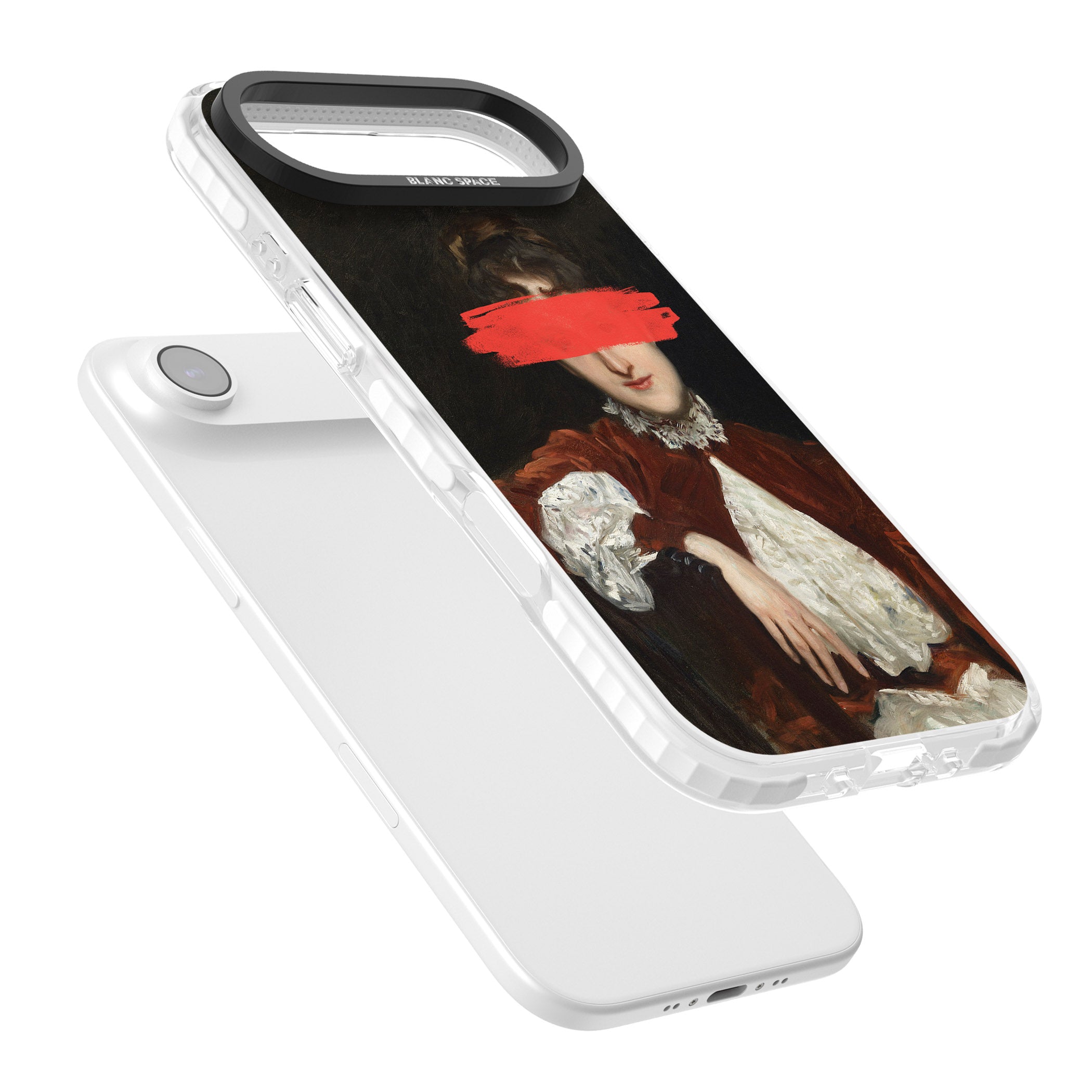 Paint Stroke iPhone 17 Air Impact Clear Phone Case Colours