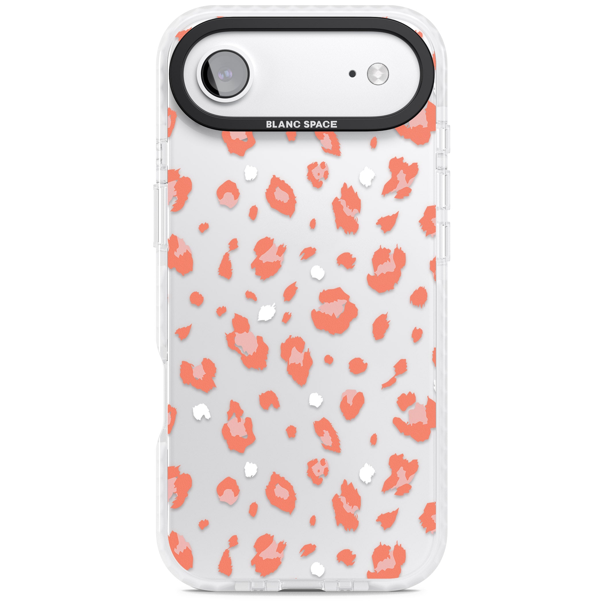 Two Colour Jaguar Transparent Animal Print iPhone 17 Air Impact Clear Phone Case