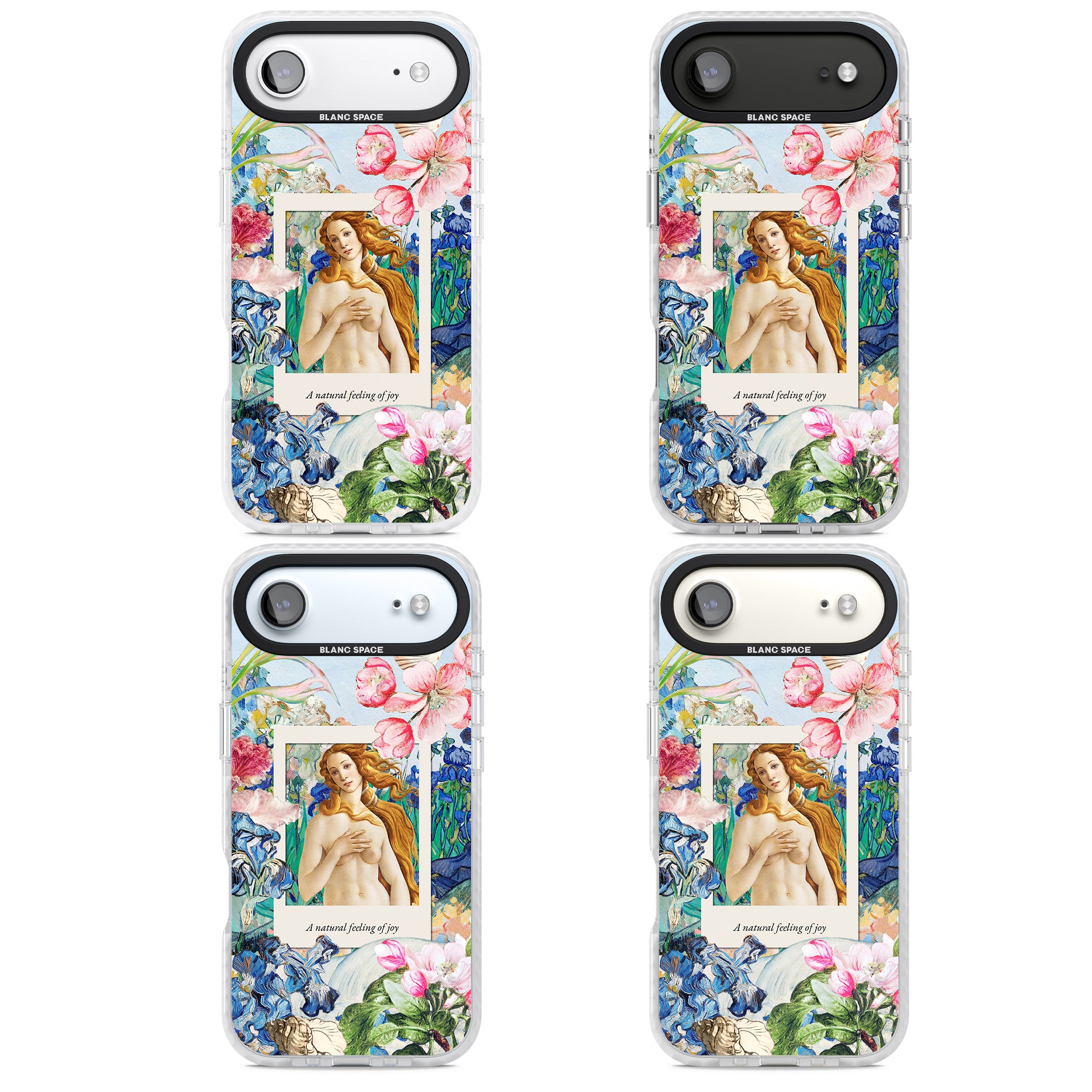 Botticelli Venus iPhone 17 Air Impact Clear Phone Case APT Impact Protection