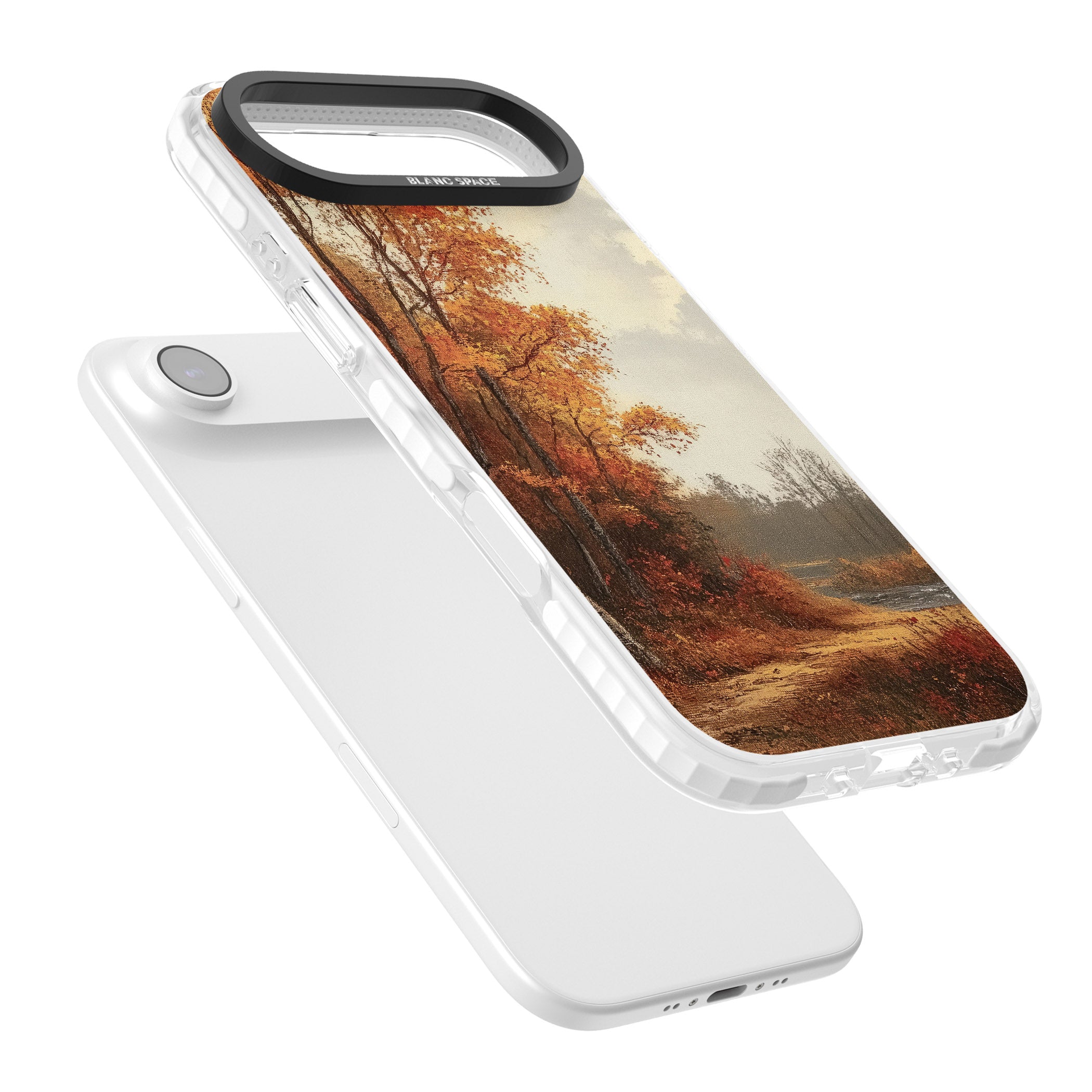 Vintage Autumn Oil Painting iPhone 17 Air Impact Clear Phone Case Colours