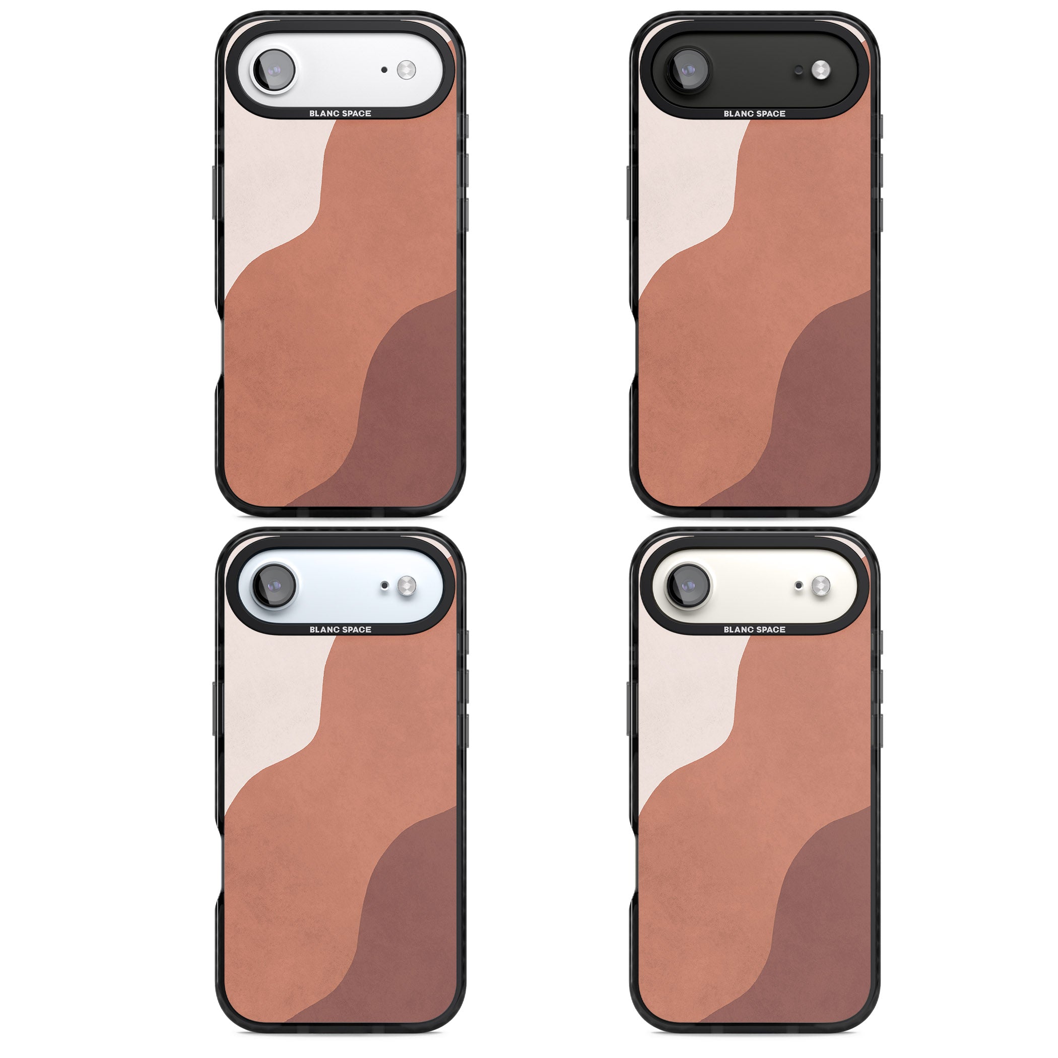 Lush Abstract Watercolour Design #3 iPhone 17 Air Impact Black Phone Case APT Impact Protection