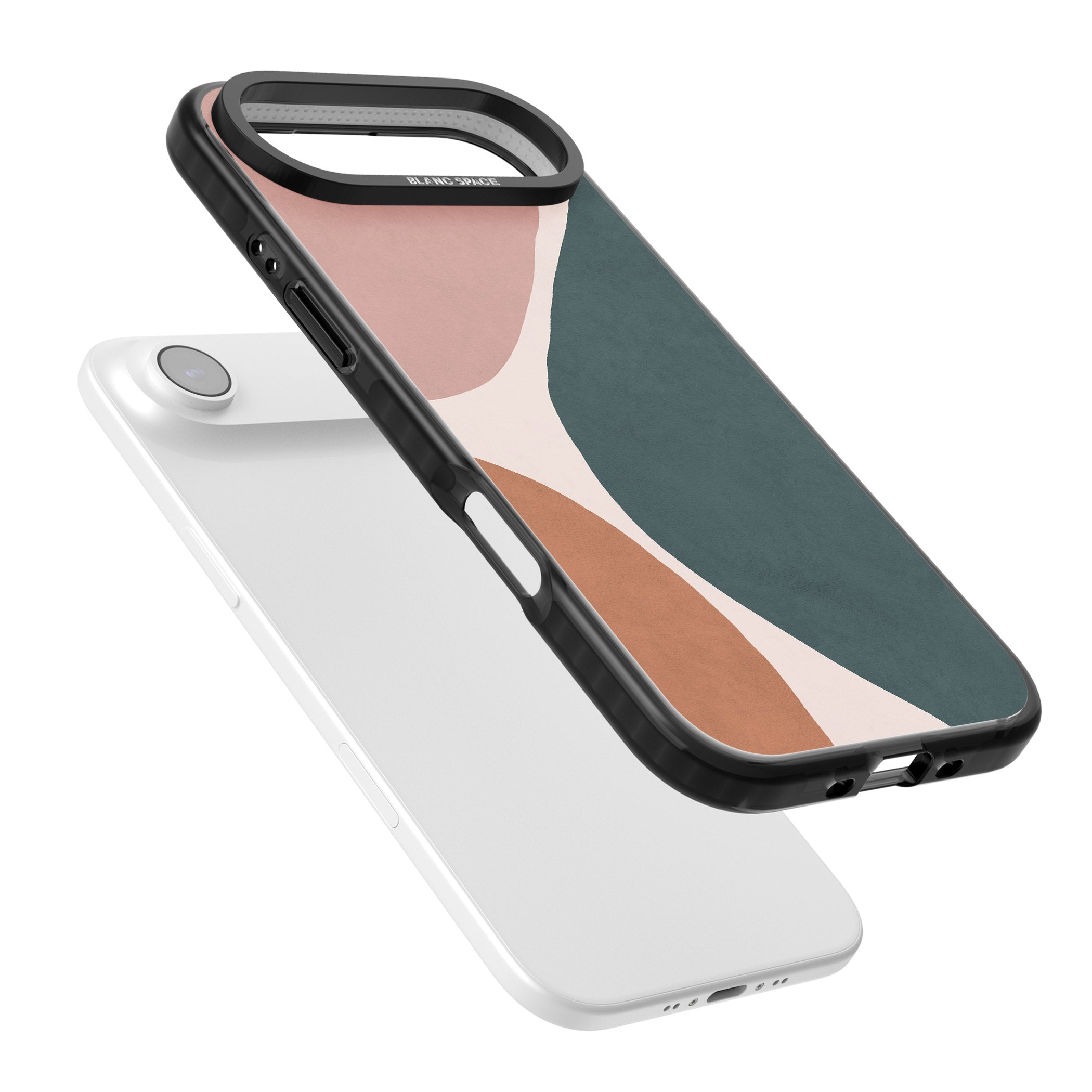 Lush Abstract Watercolour Design #8 iPhone 17 Air Impact Black Phone Case Colours