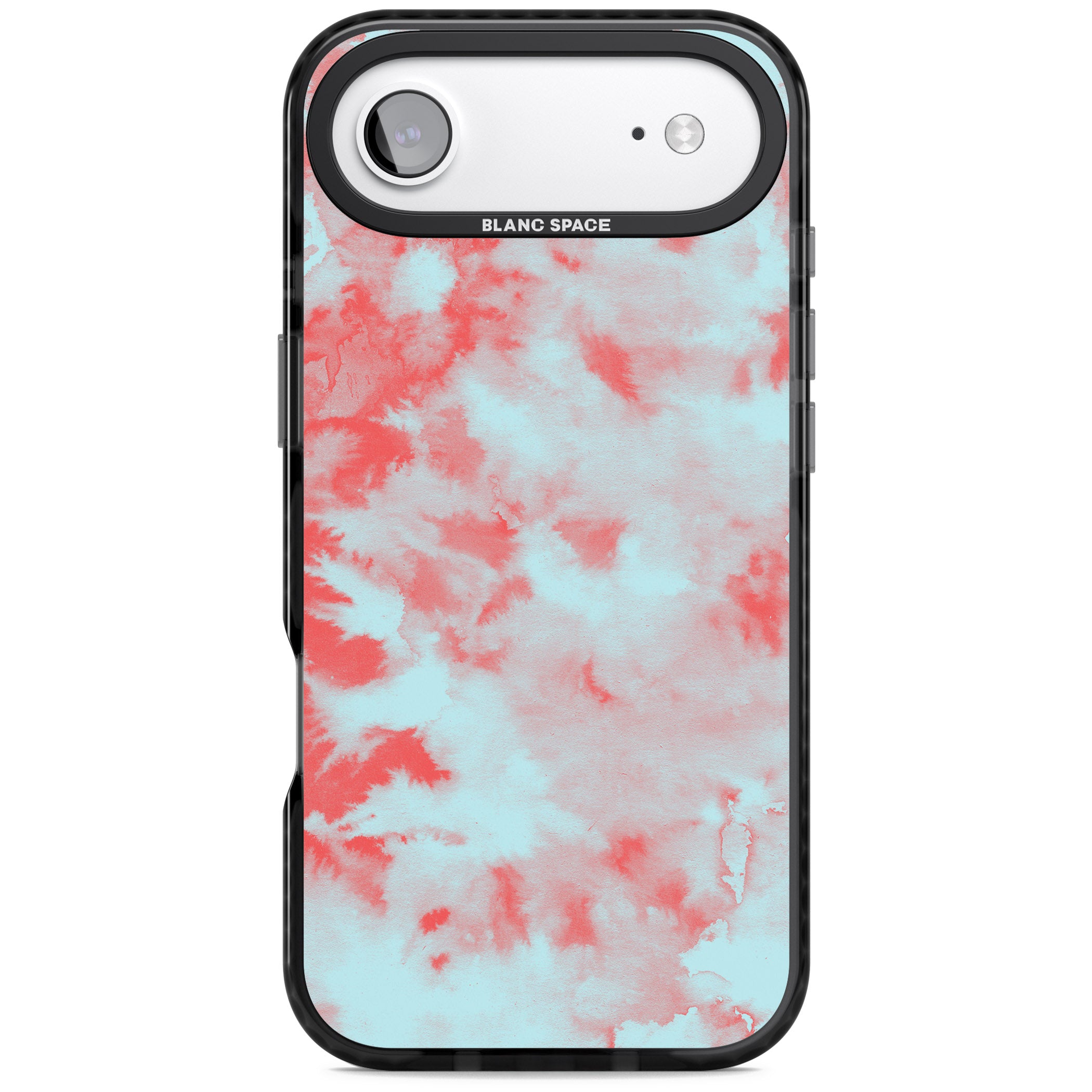 Red & Blue Acid Cloud iPhone 17 Air Impact Black Phone Case