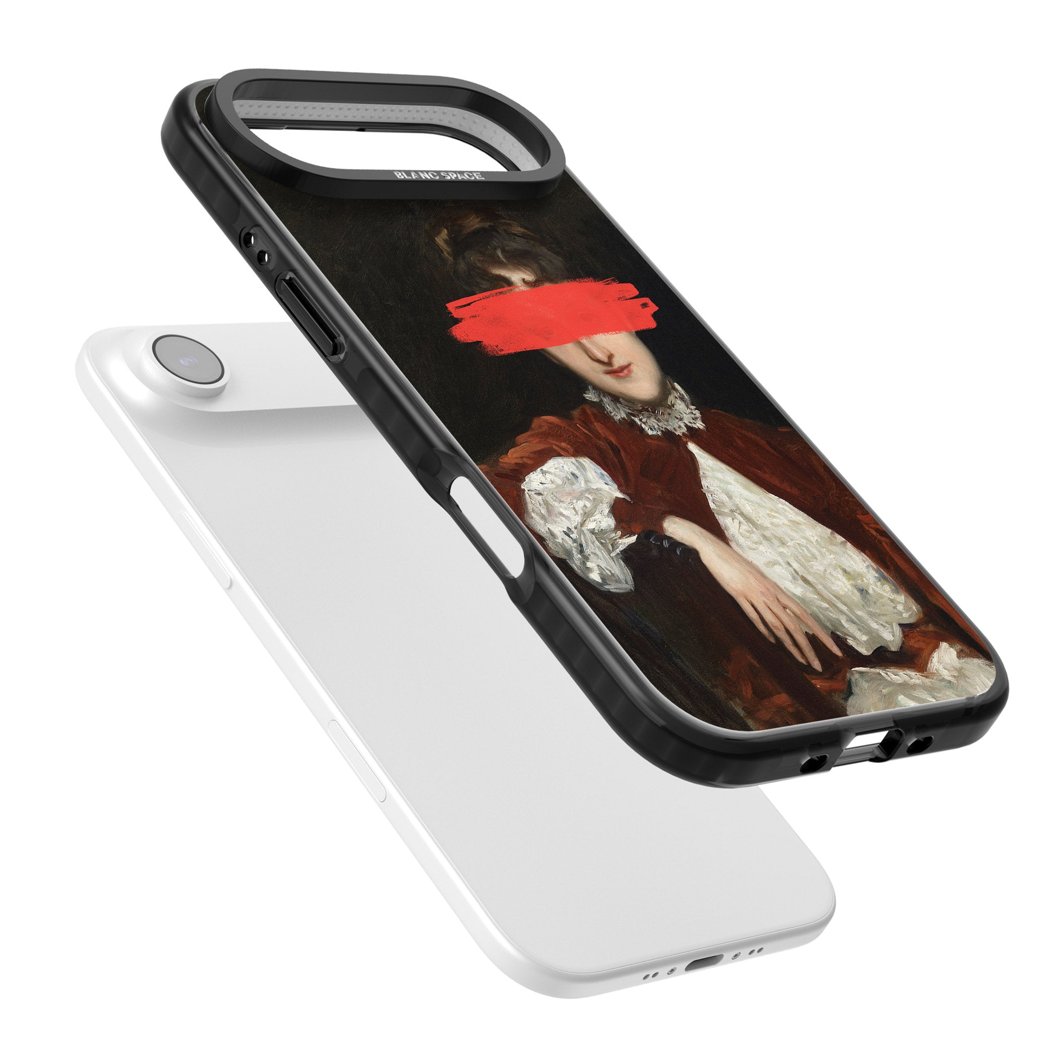 Paint Stroke iPhone 17 Air Impact Black Phone Case Colours