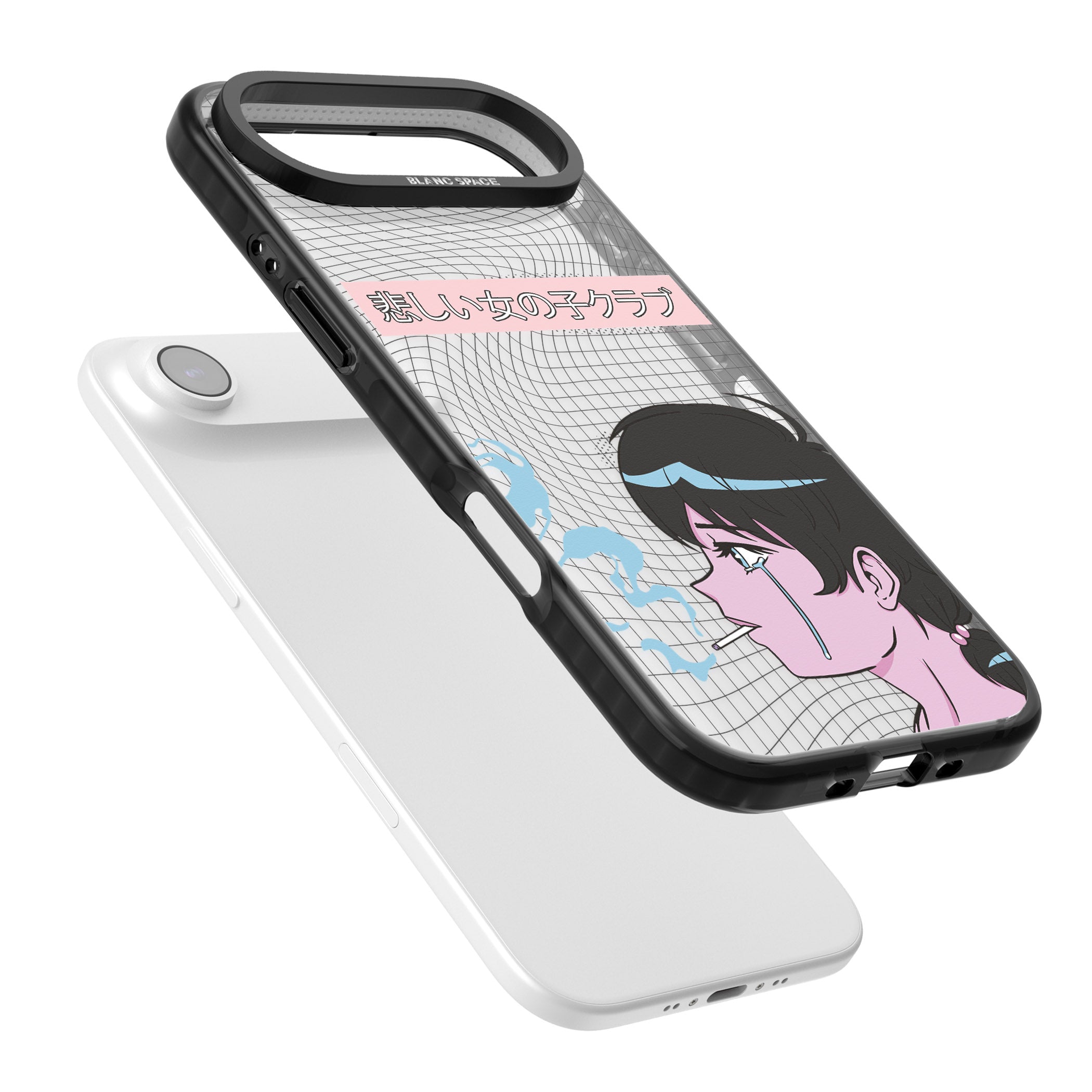 Lost Love iPhone 17 Air Impact Black Phone Case Colours