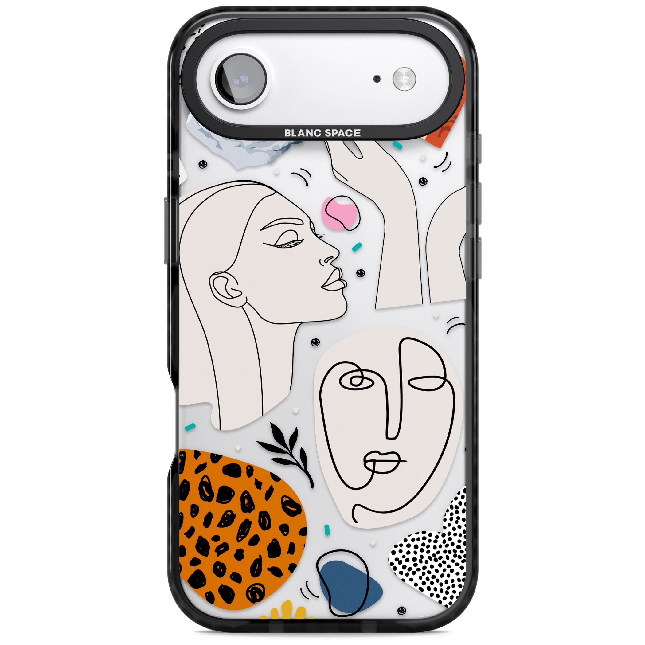 Artistic Expression Scrapbook iPhone 17 Air Impact Black Phone Case