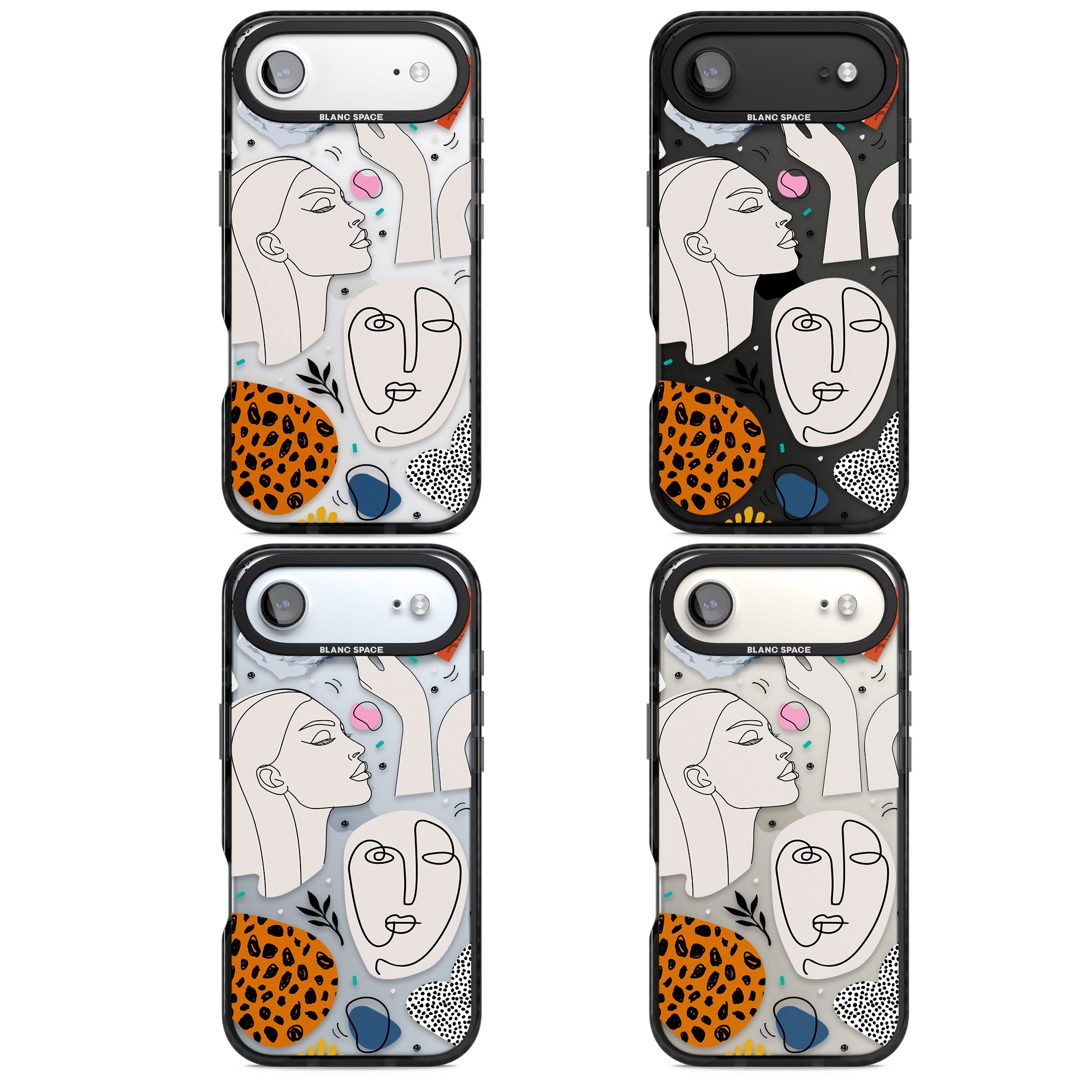 Artistic Expression Scrapbook iPhone 17 Air Impact Black Phone Case APT Impact Protection