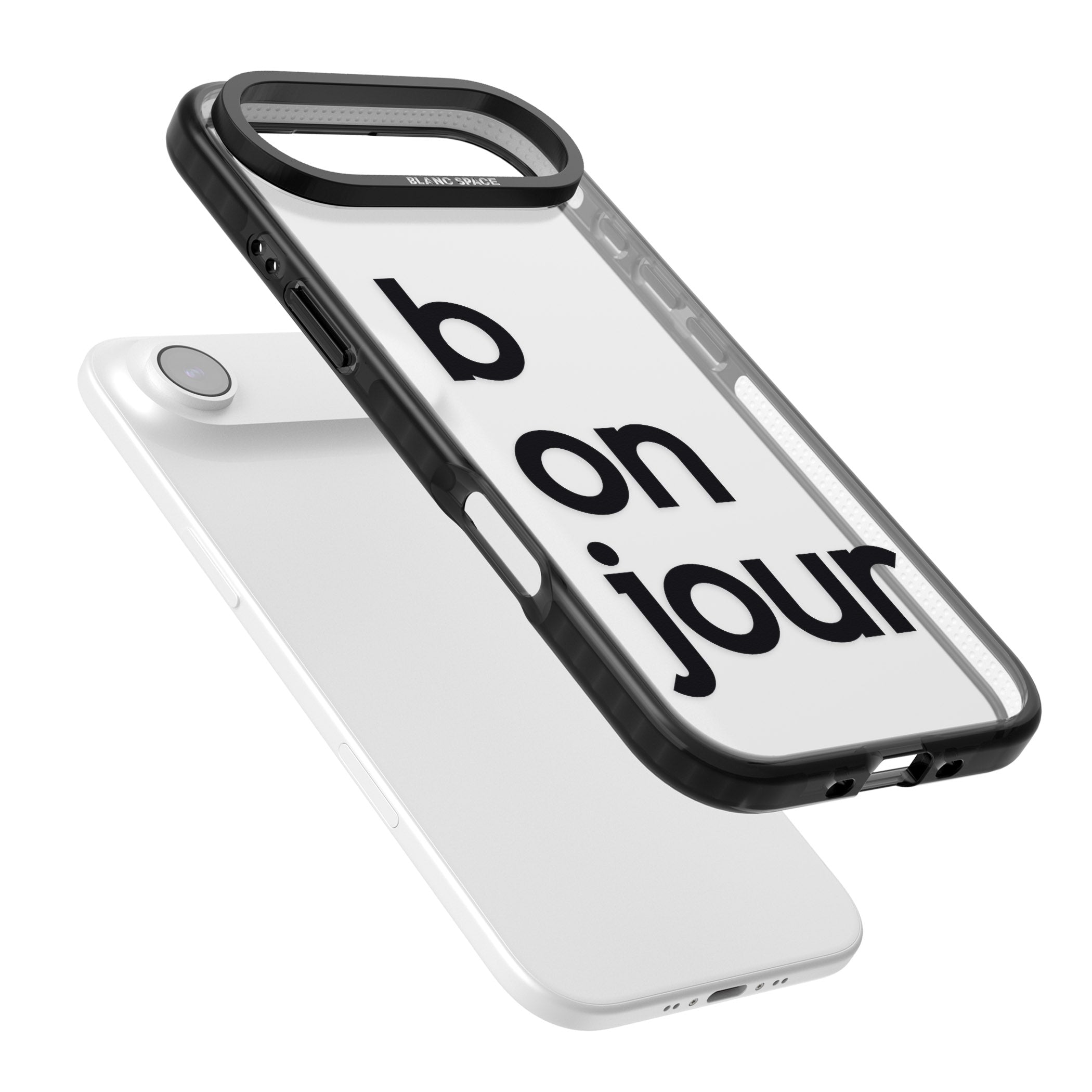 Bonjour iPhone 17 Air Impact Black Phone Case Colours