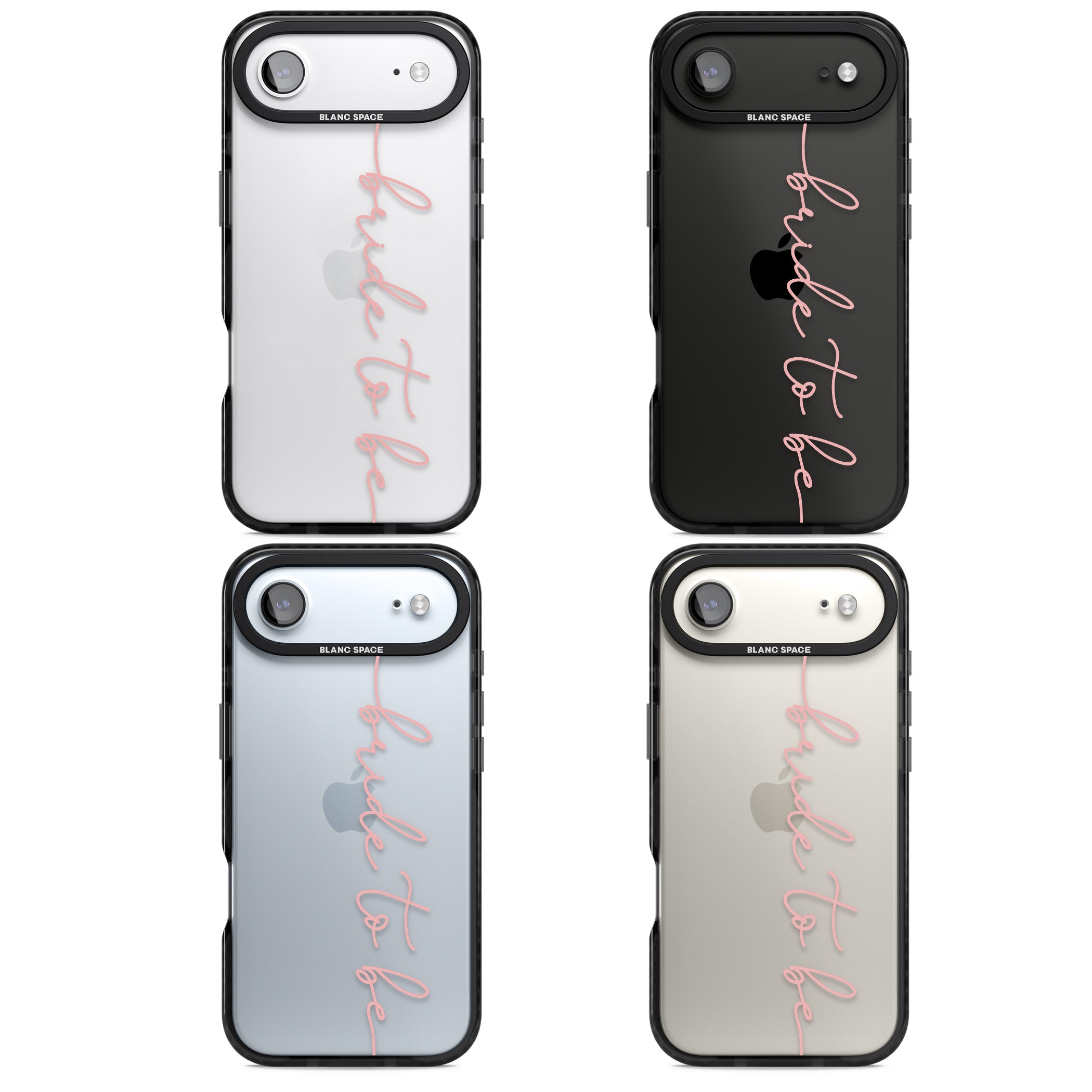 Bride To Be iPhone 17 Air Impact Black Phone Case APT Impact Protection