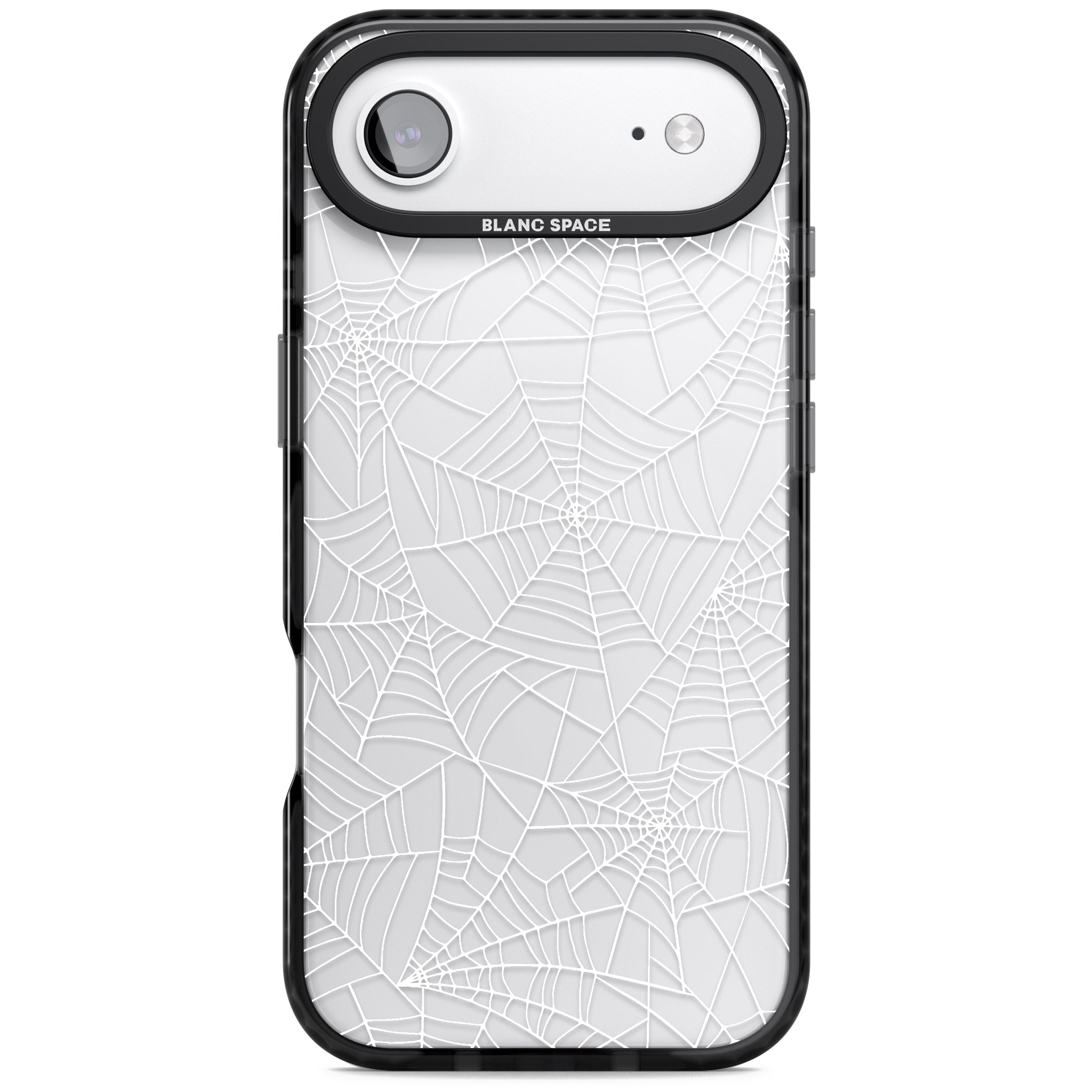 Personalised Spider Webs iPhone 17 Air Impact Black Phone Case