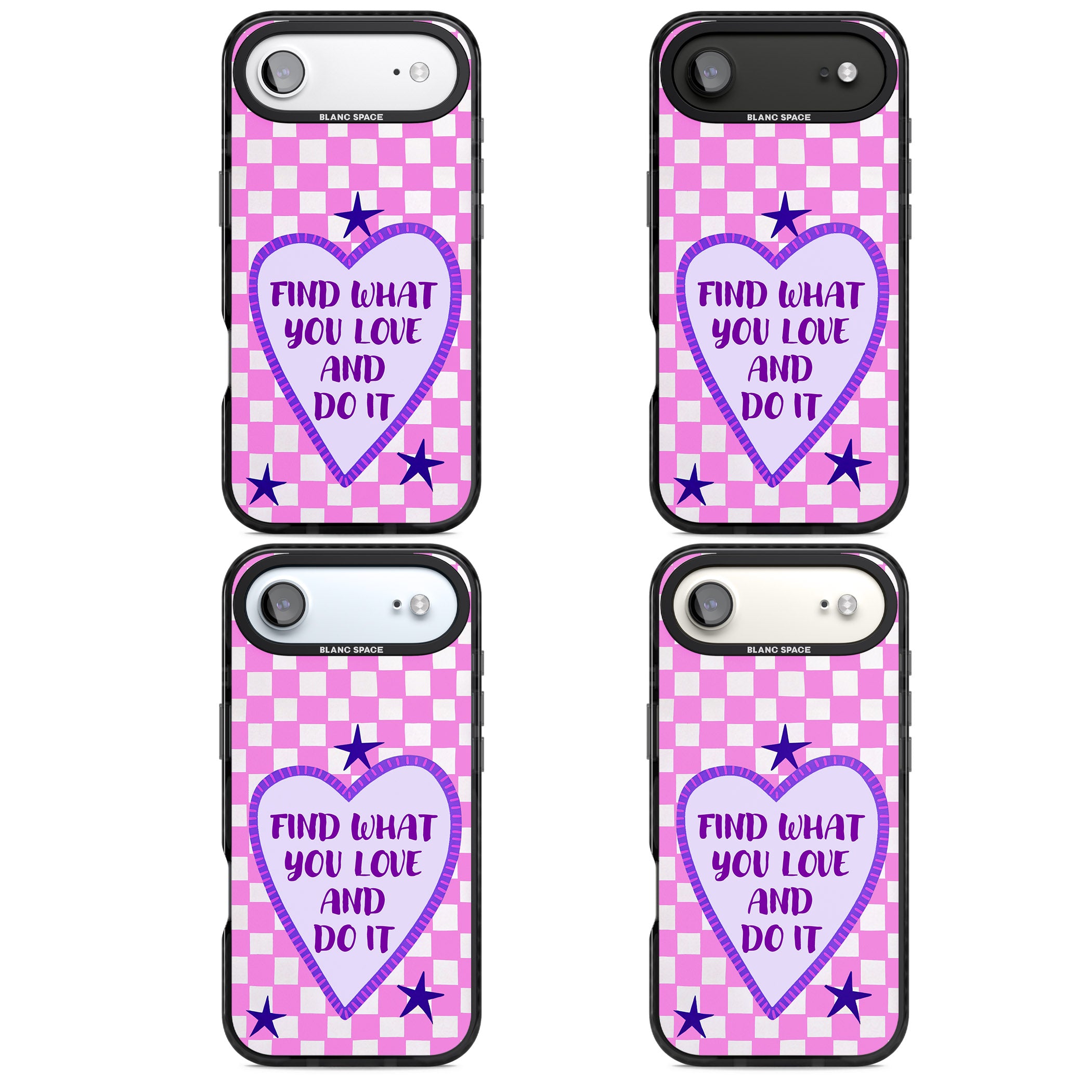 Find What You Love iPhone 17 Air Impact Black Phone Case APT Impact Protection