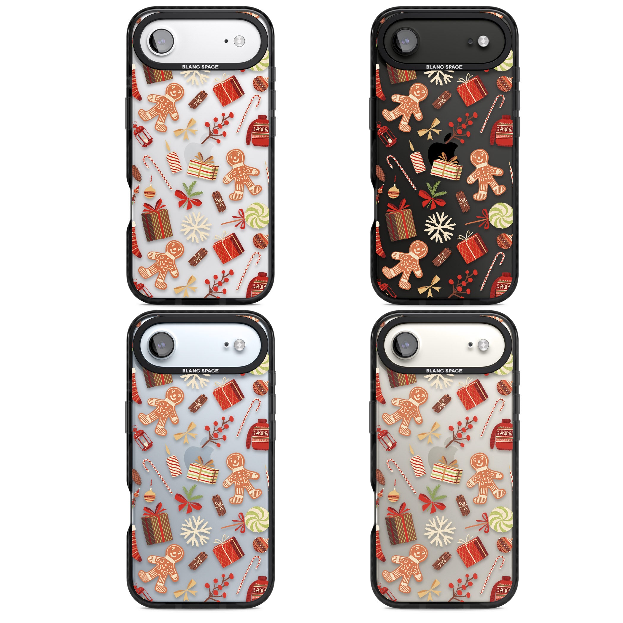 Christmas Assortments iPhone 17 Air Impact Black Phone Case APT Impact Protection