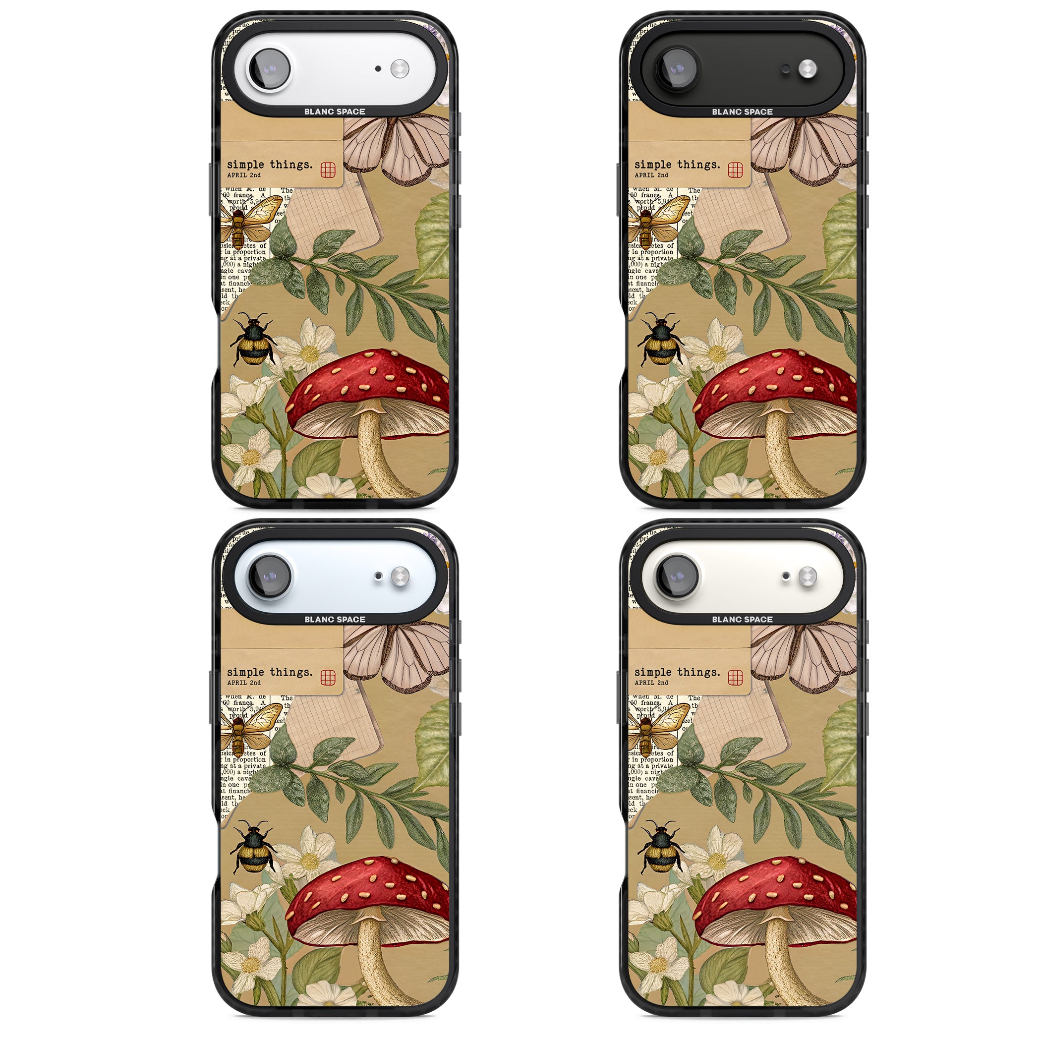 Simple Things iPhone 17 Air Impact Black Phone Case APT Impact Protection