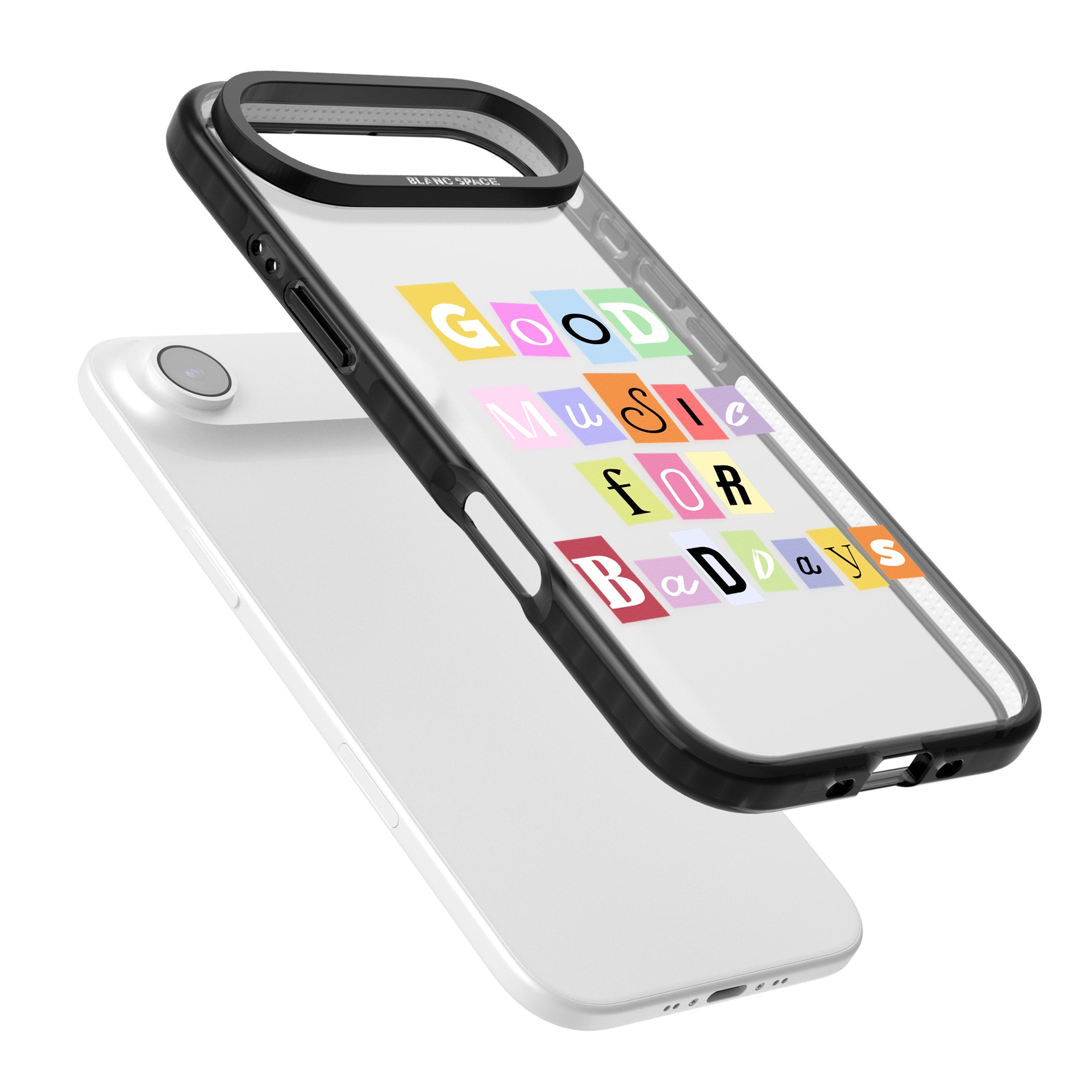 Good Music For Bad Days iPhone 17 Air Impact Black Phone Case Colours