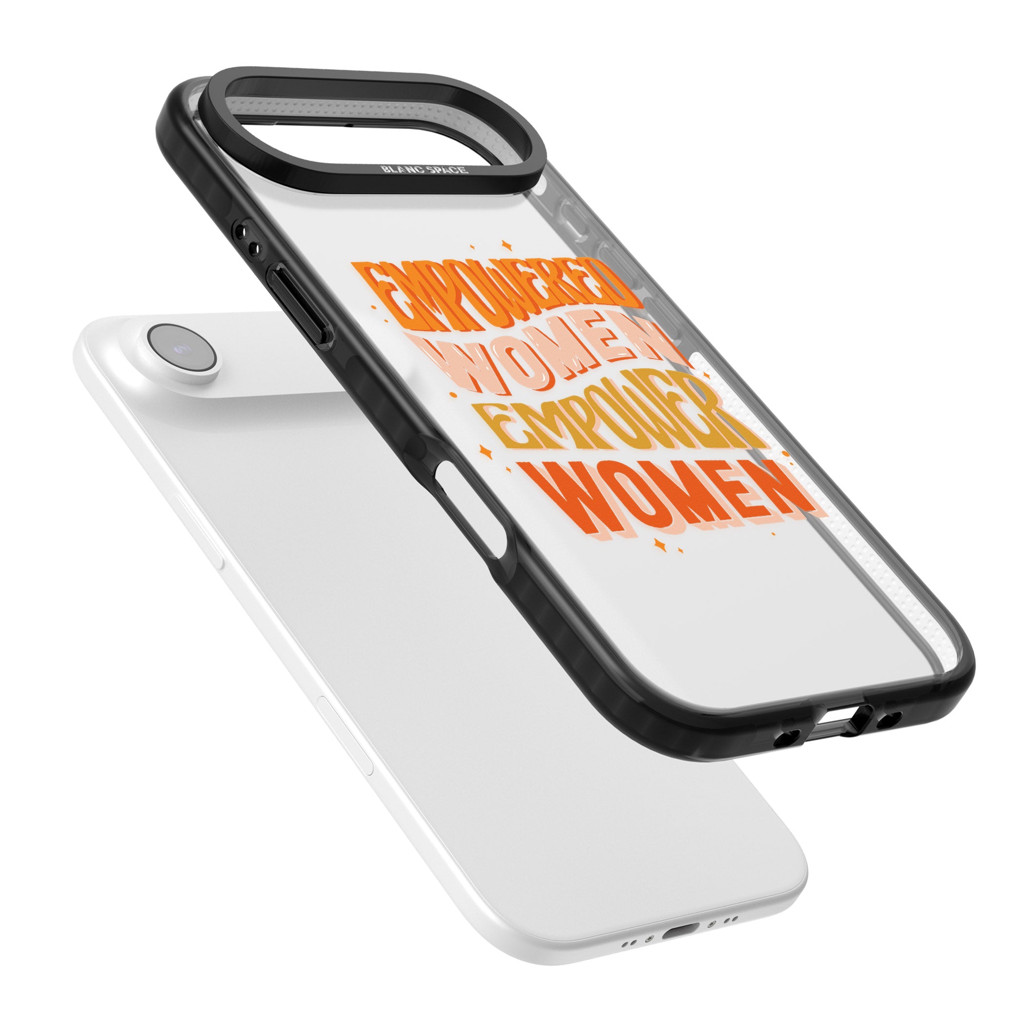 Empowered Women iPhone 17 Air Impact Black Phone Case Colours