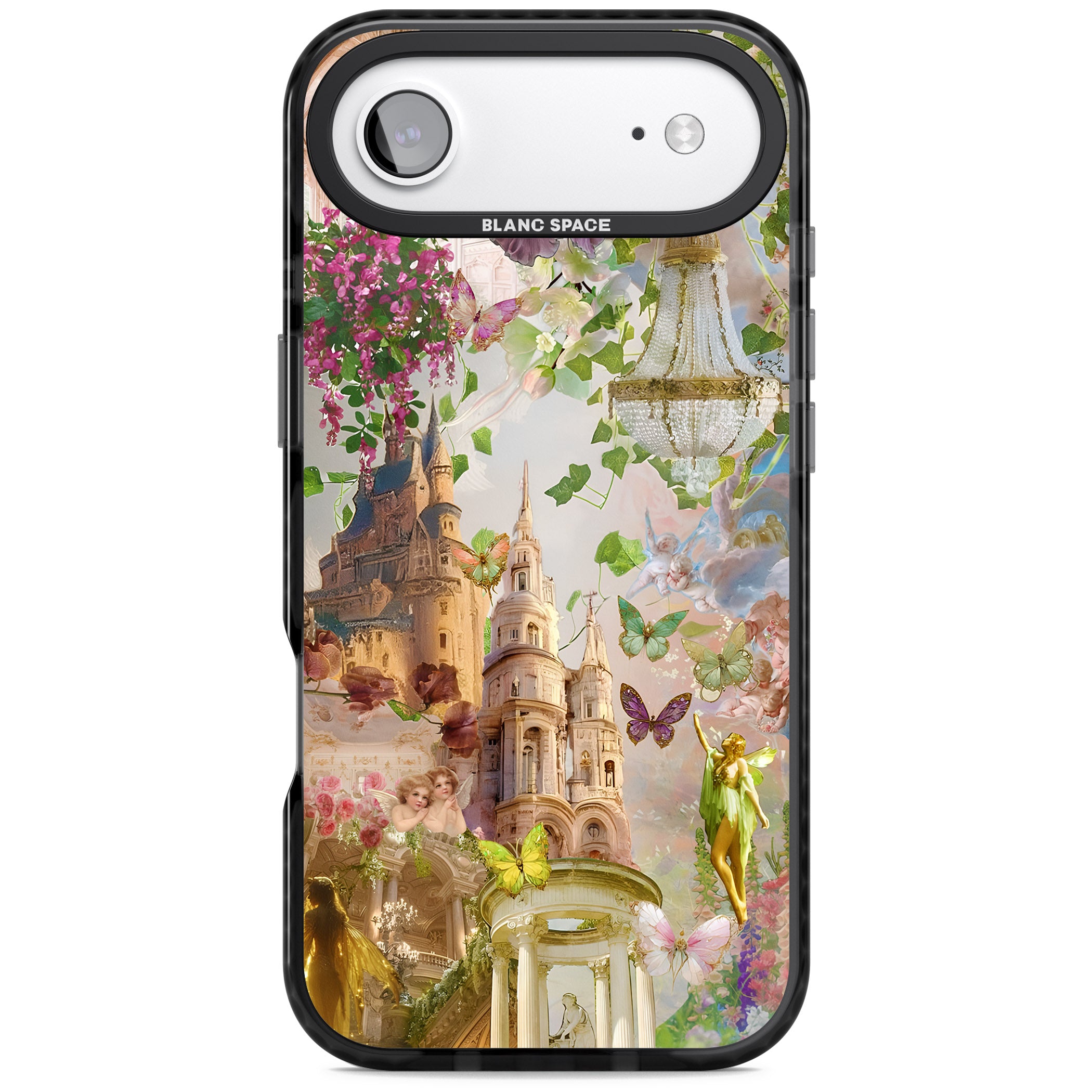 Fairies & Castles Collage iPhone 17 Air Impact Black Phone Case
