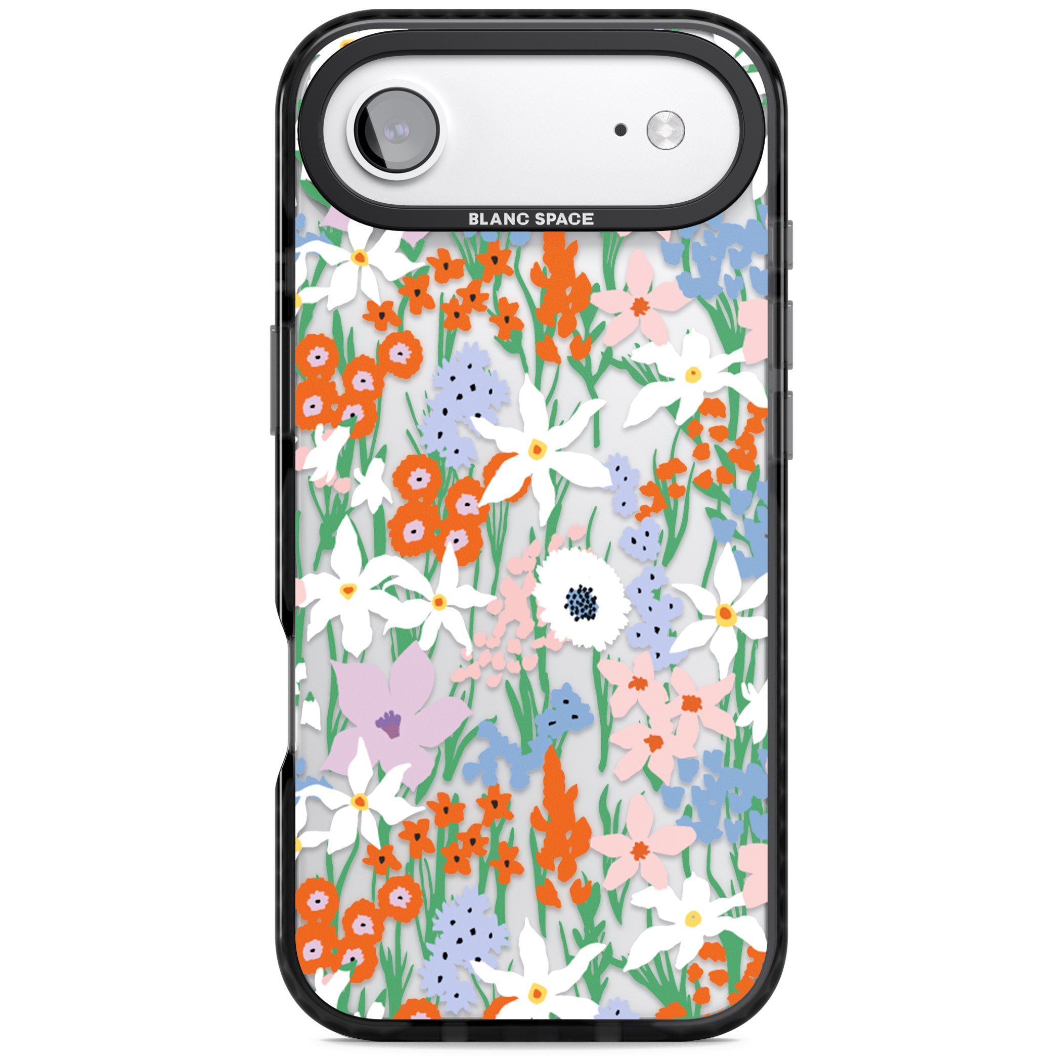 Floral Bouquet: Vibrant Blooms iPhone 17 Air Impact Black Phone Case