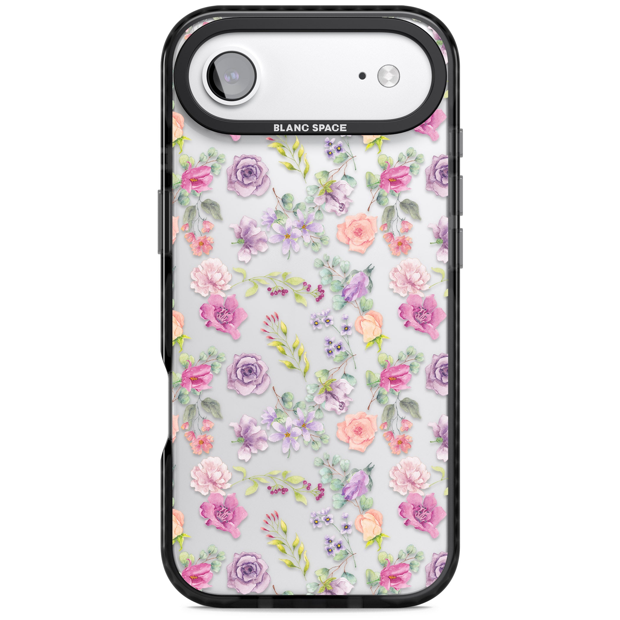 Sunday Flowers iPhone 17 Air Impact Black Phone Case
