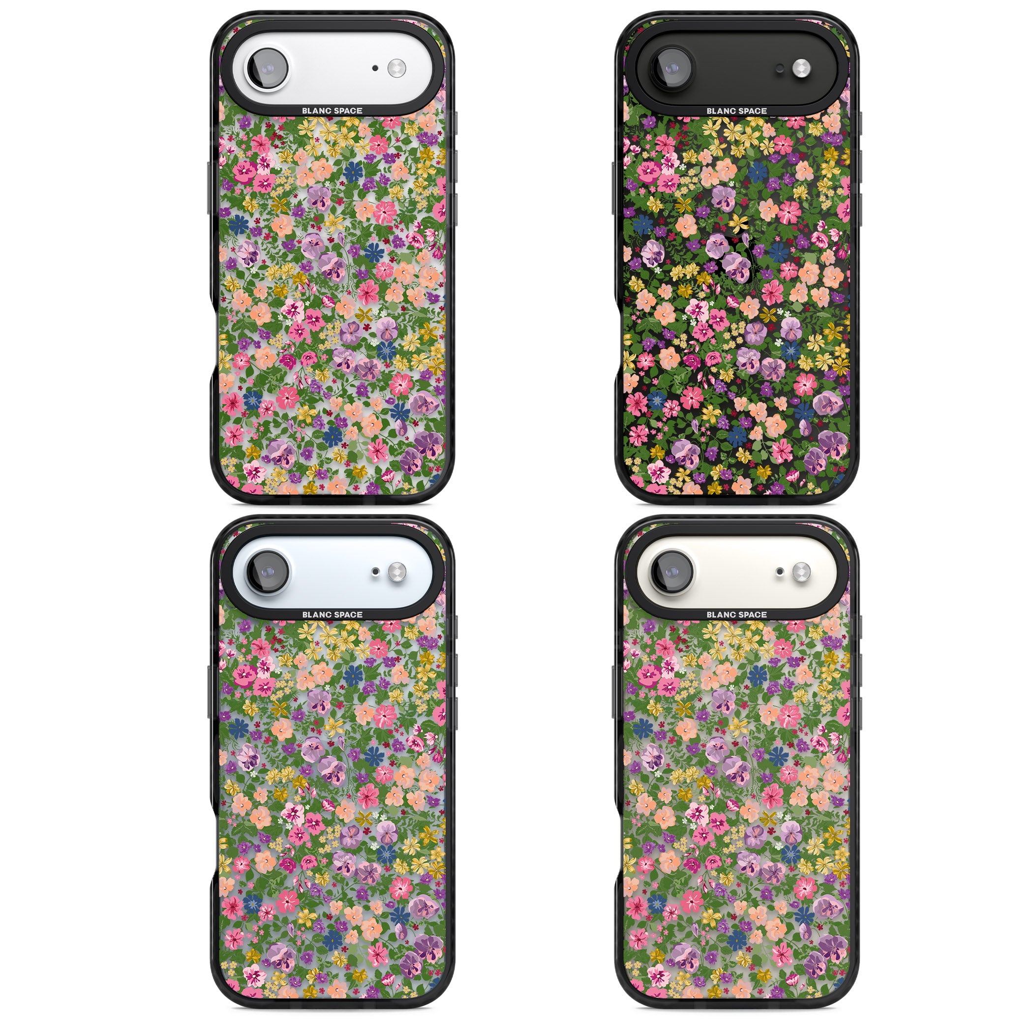 Lake Como Meadow iPhone 17 Air Impact Black Phone Case APT Impact Protection