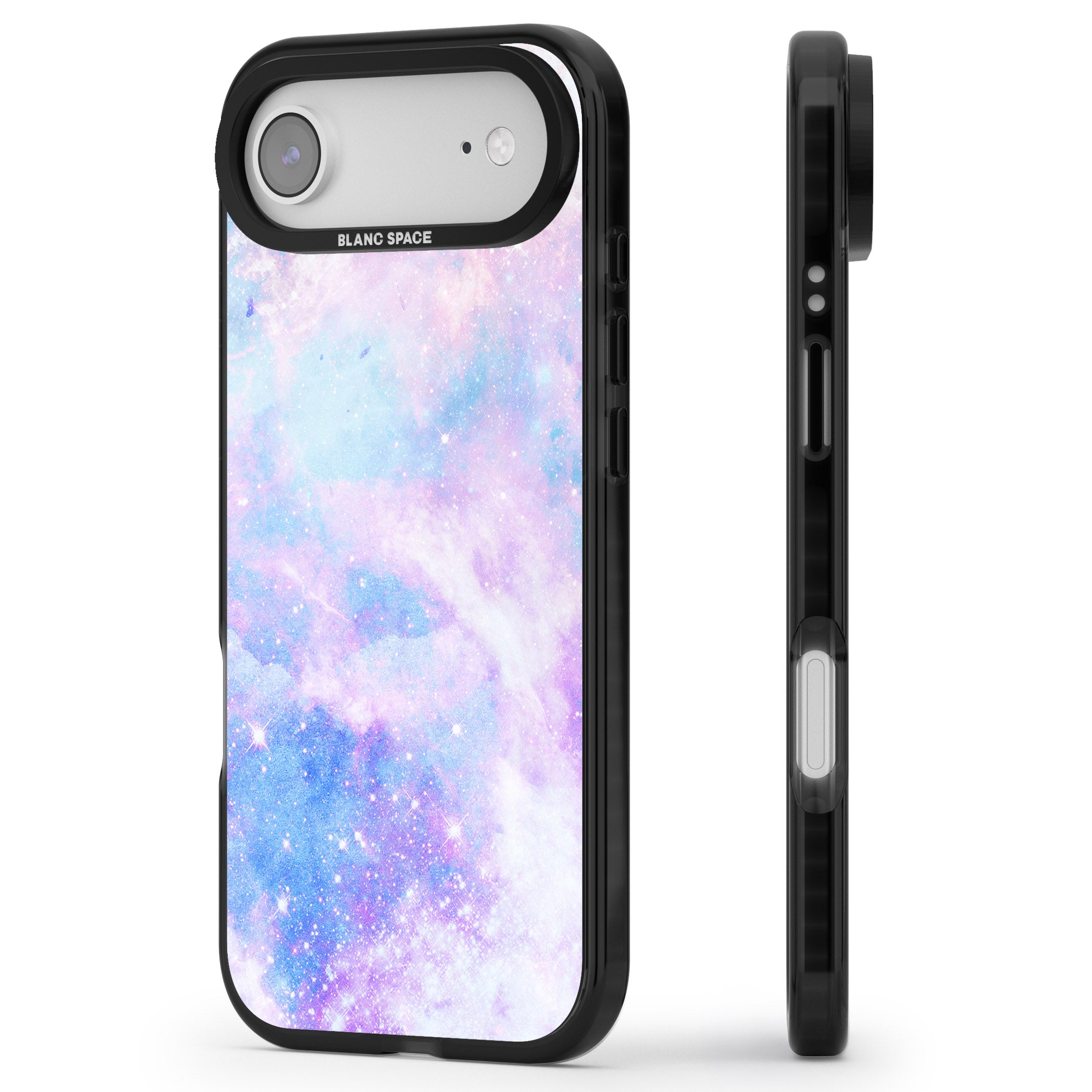 Galaxy Dream iPhone 17 Air Impact Black Phone Case Side Profile