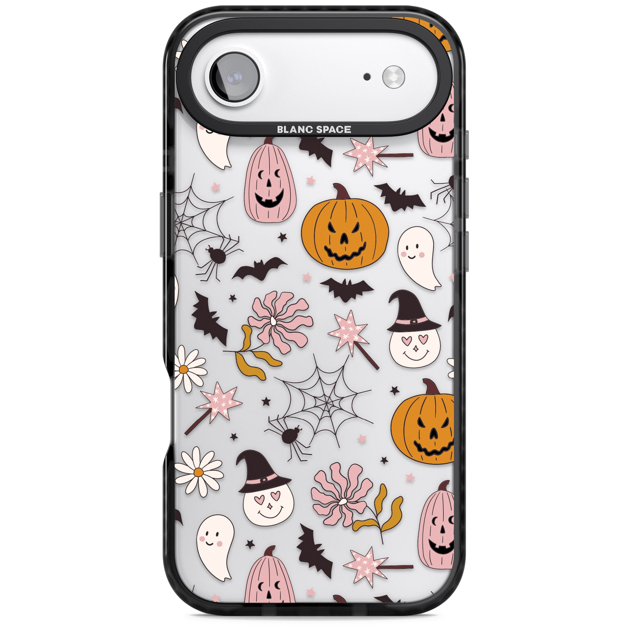Spooky Mix iPhone 17 Air Impact Black Phone Case