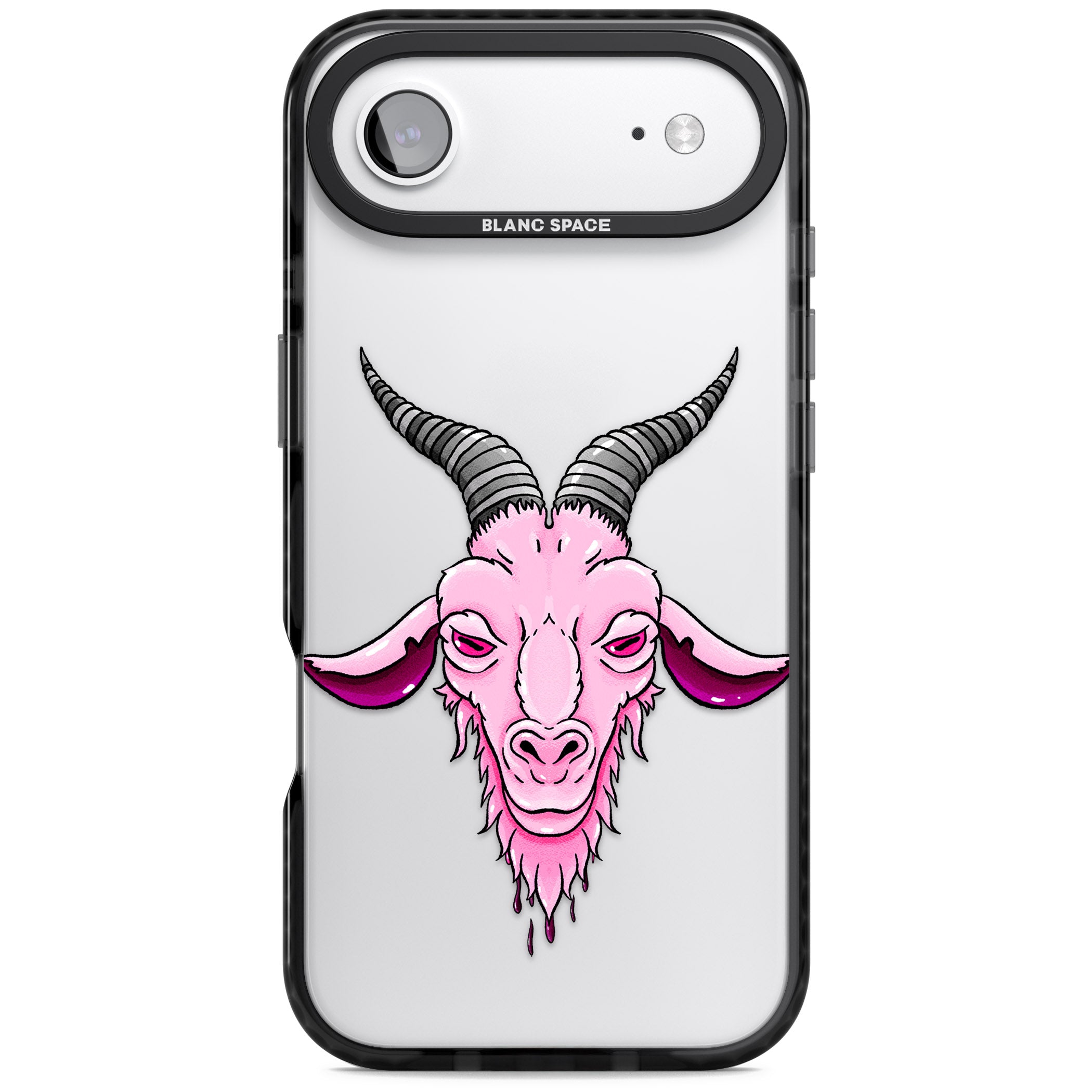 Ba Phomet iPhone 17 Air Impact Black Phone Case