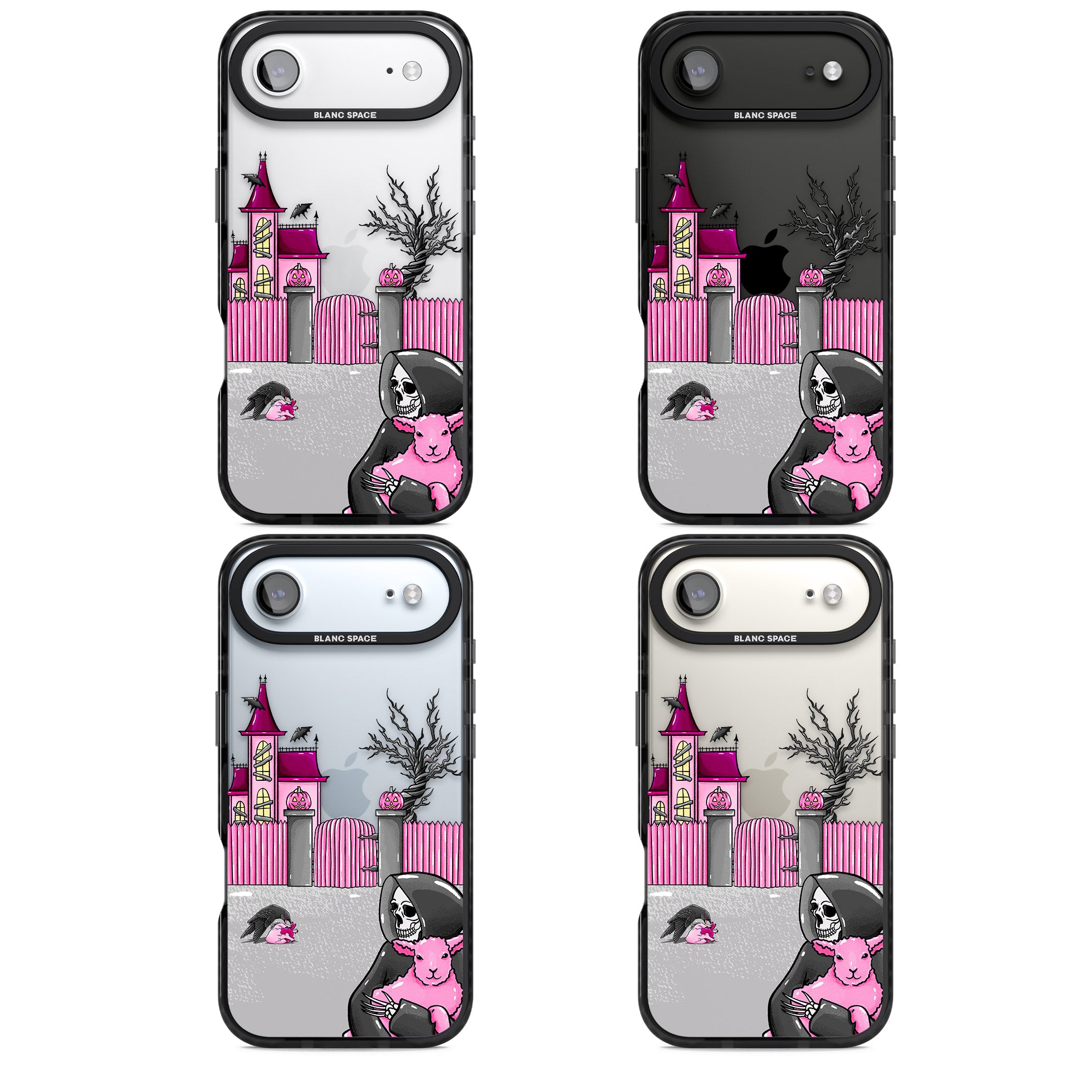 Left With My Heart iPhone 17 Air Impact Black Phone Case APT Impact Protection