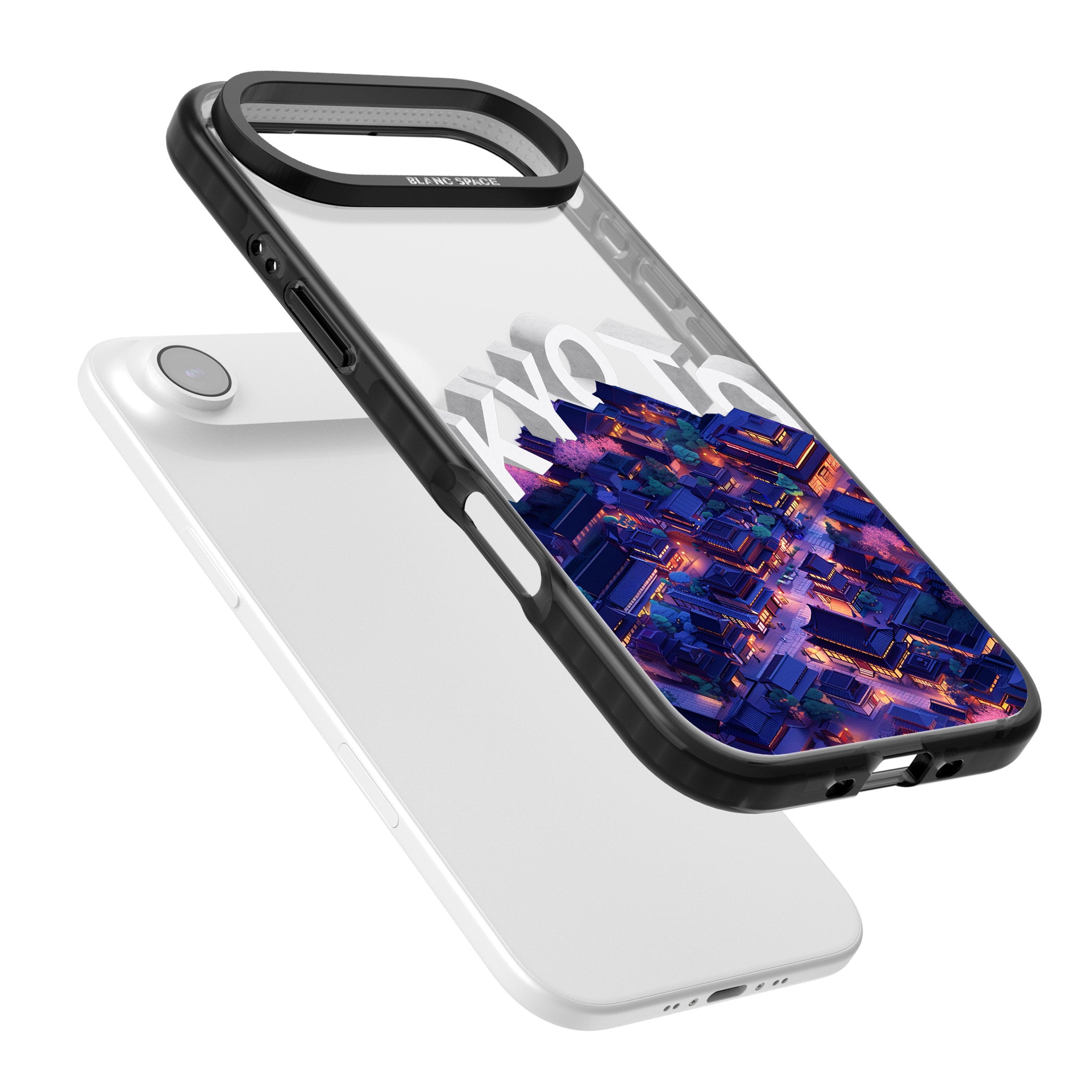Kyoto iPhone 17 Air Impact Black Phone Case Colours