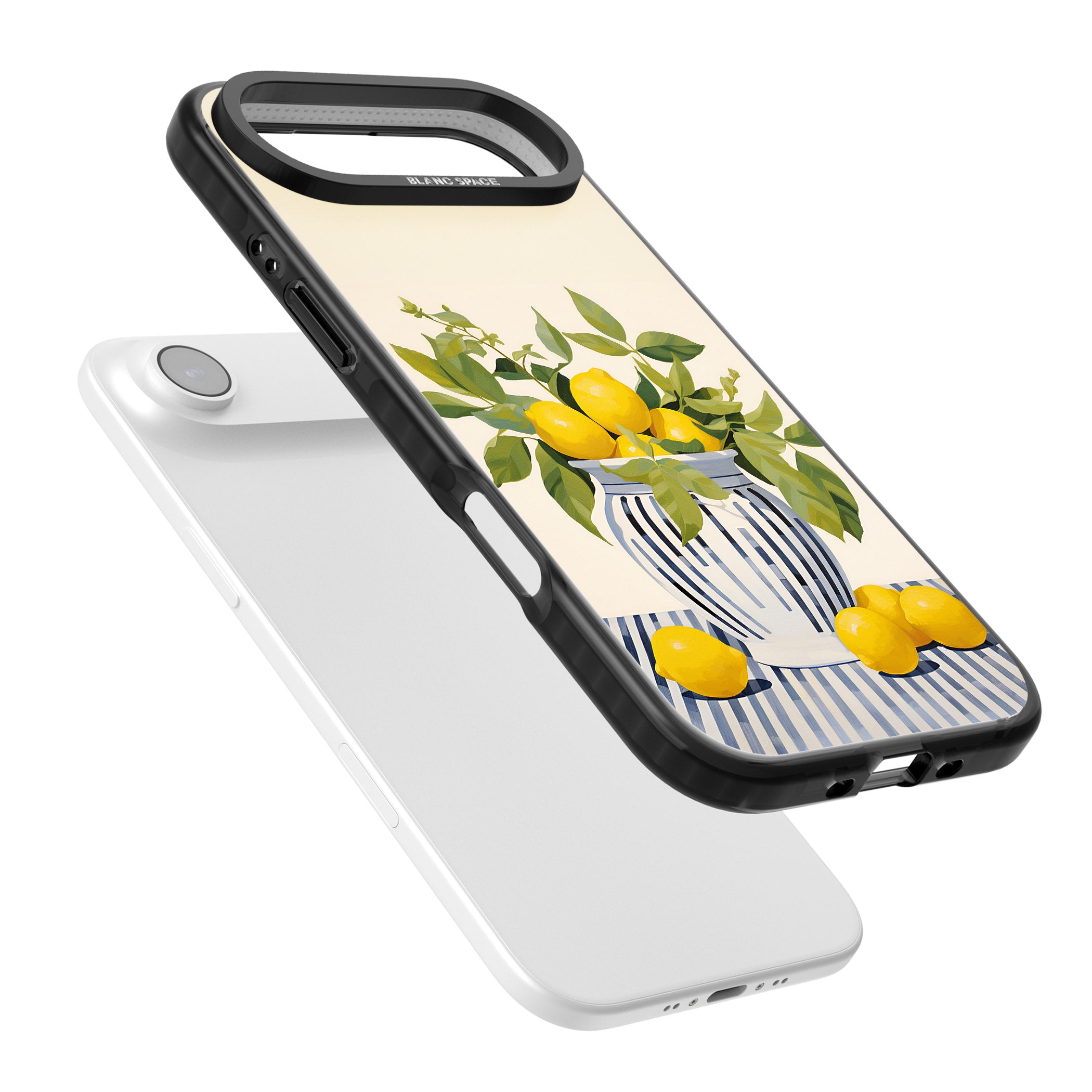 Lemon Plant Vase iPhone 17 Air Impact Black Phone Case Colours